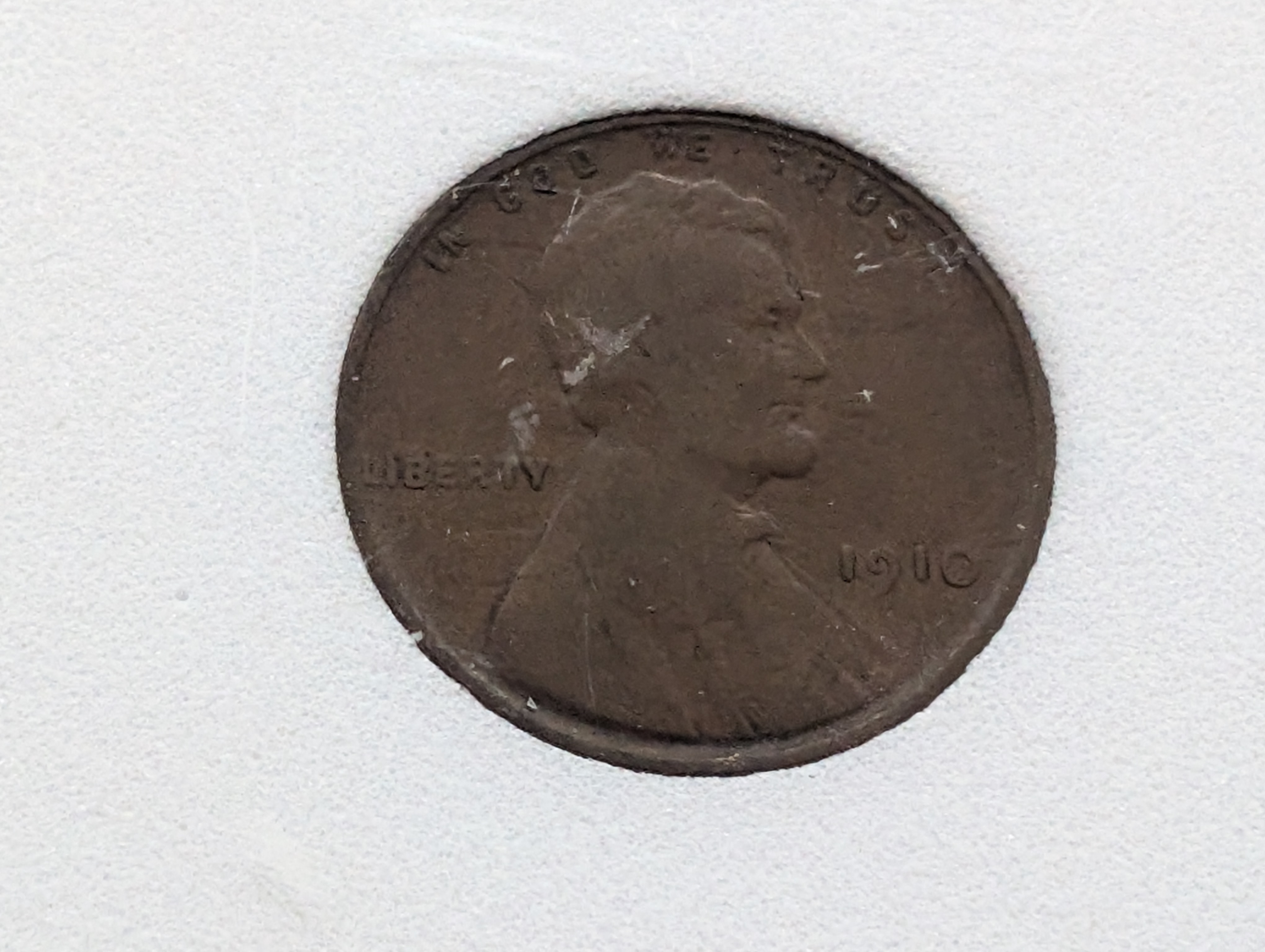 1910 Lincoln Wheat Cent - IGS Grading Cert. G-4