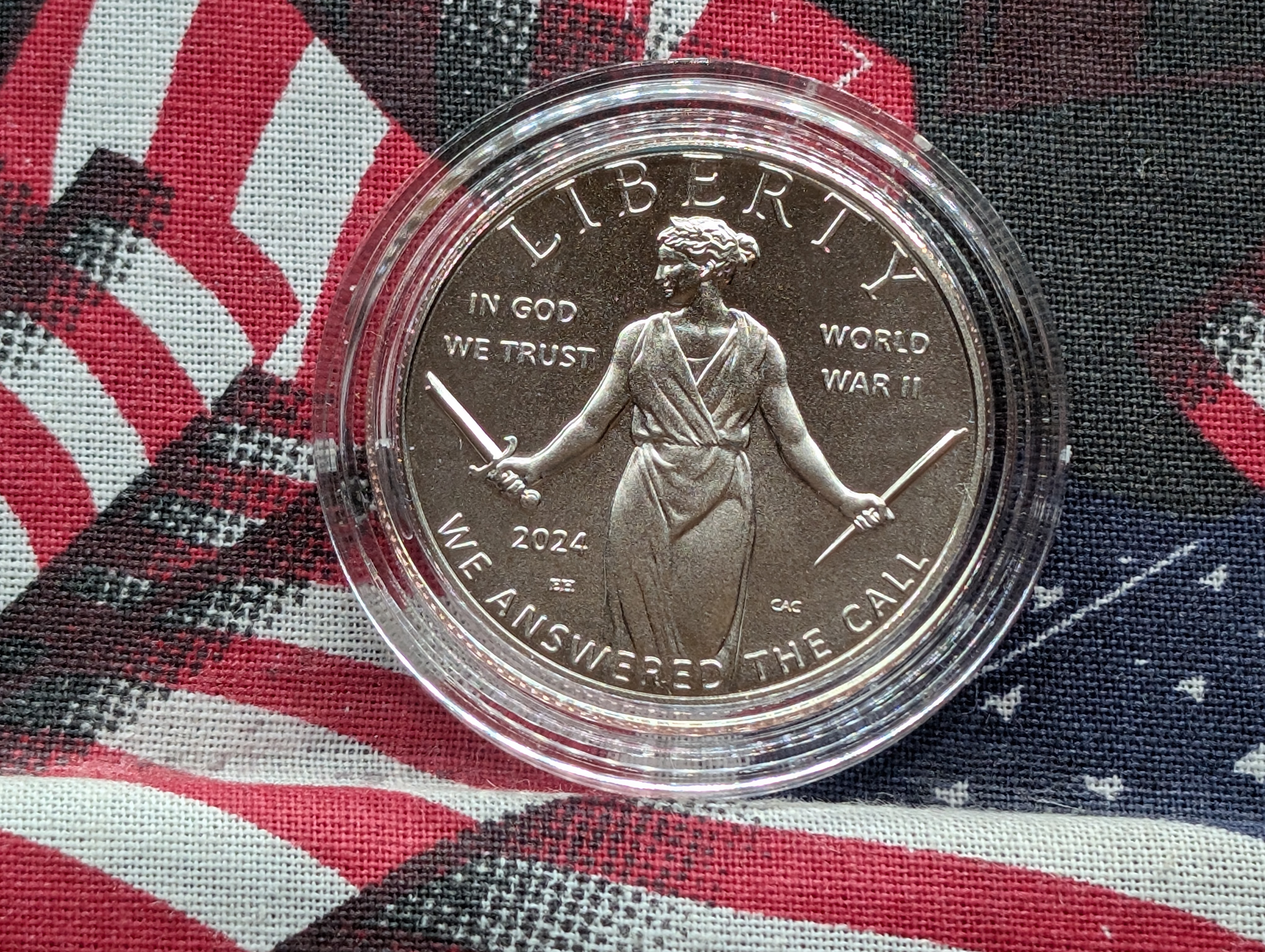 2024-D UNC Harriet Tubman Commemorative Half Dollar in Government Capsule