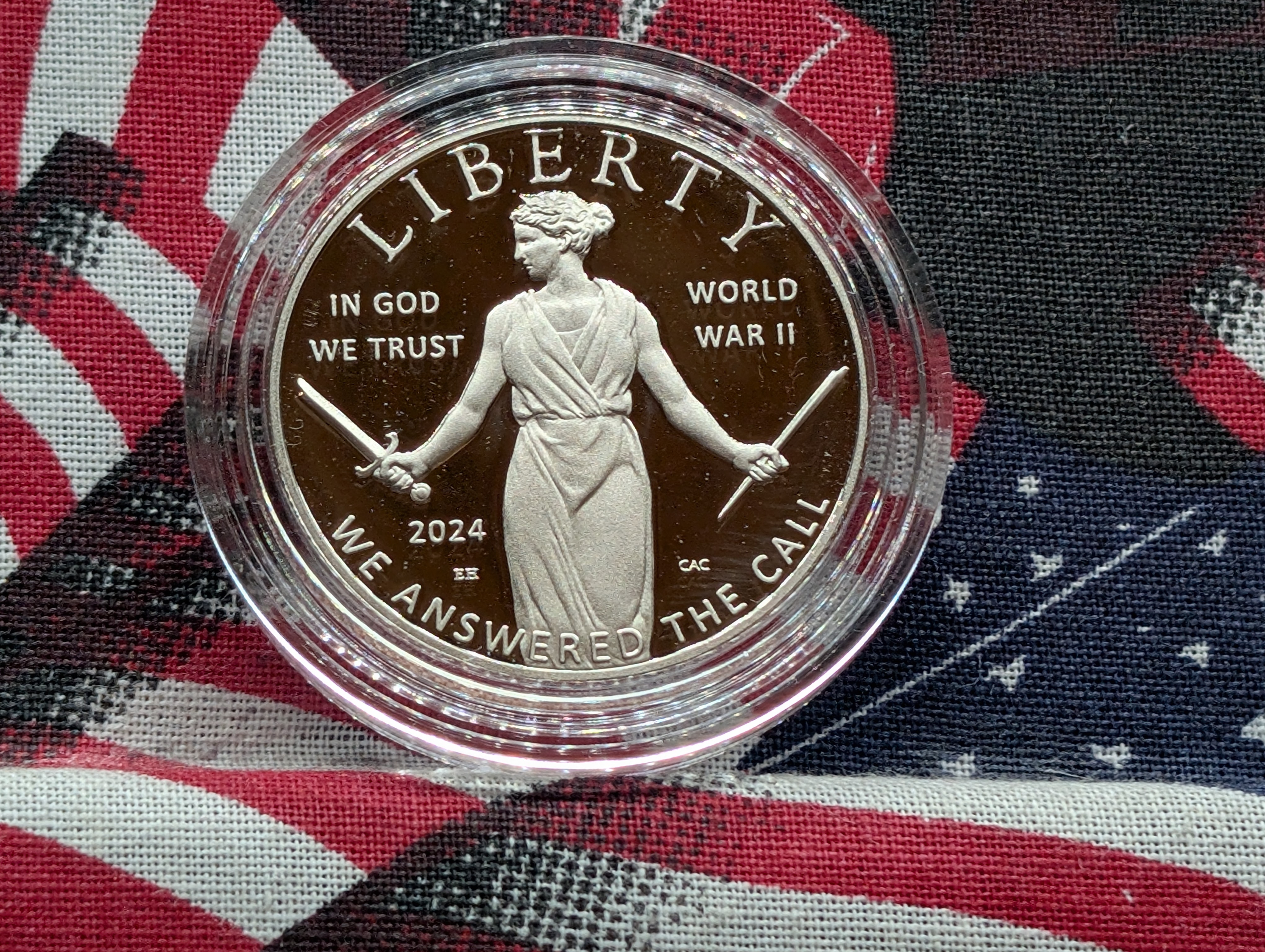 2024-S PROOF Harriet Tubman Commemorative Half Dollar in Government Capsule