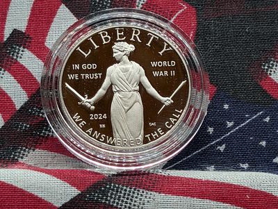 2024-S PROOF Harriet Tubman Commemorative Half Dollar in Government Capsule Condition PLEASE 
