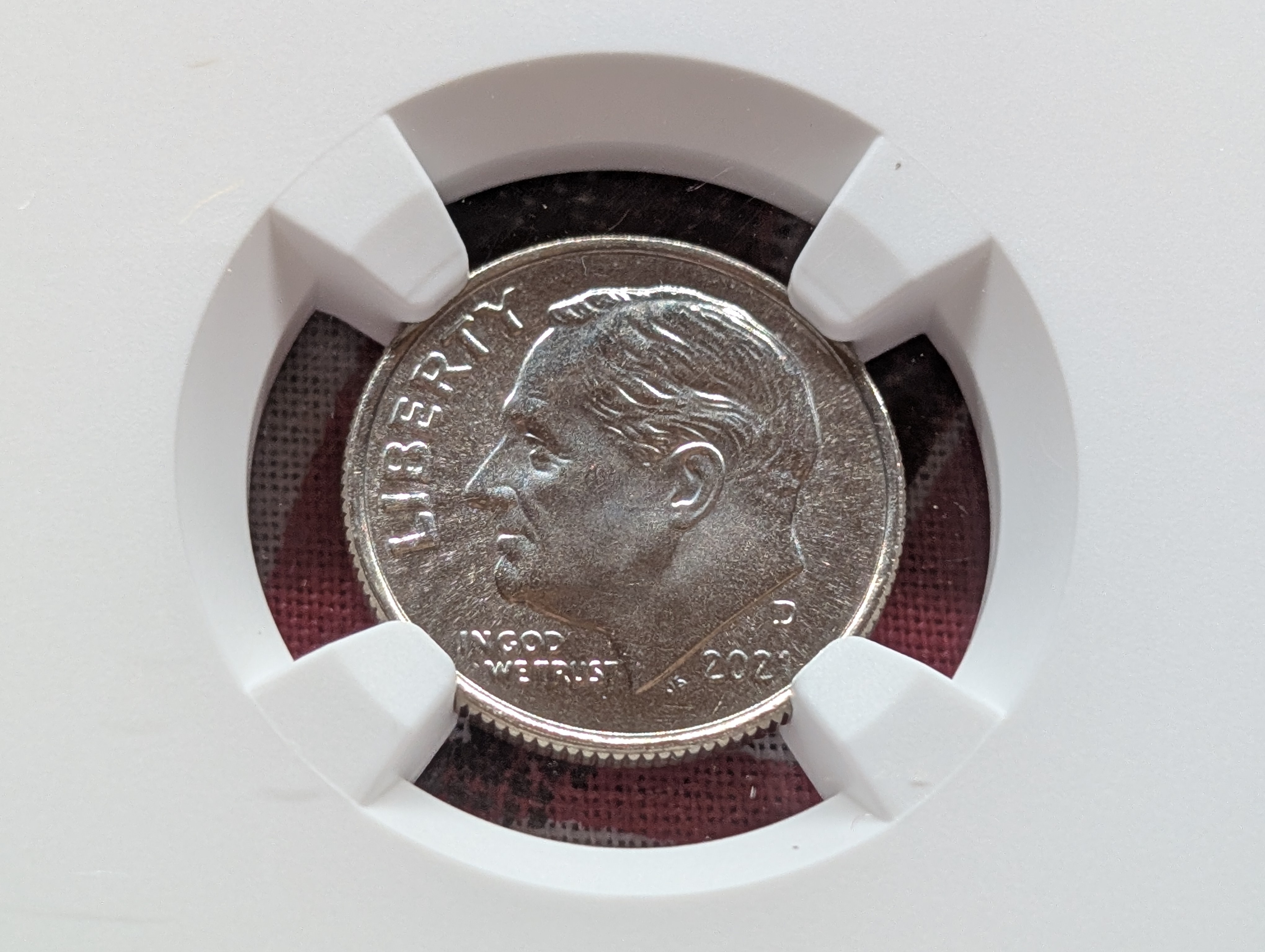 2021-D Roosevelt Dime - NGC MS68 FT - From a 14-Coin Uncirculated Set