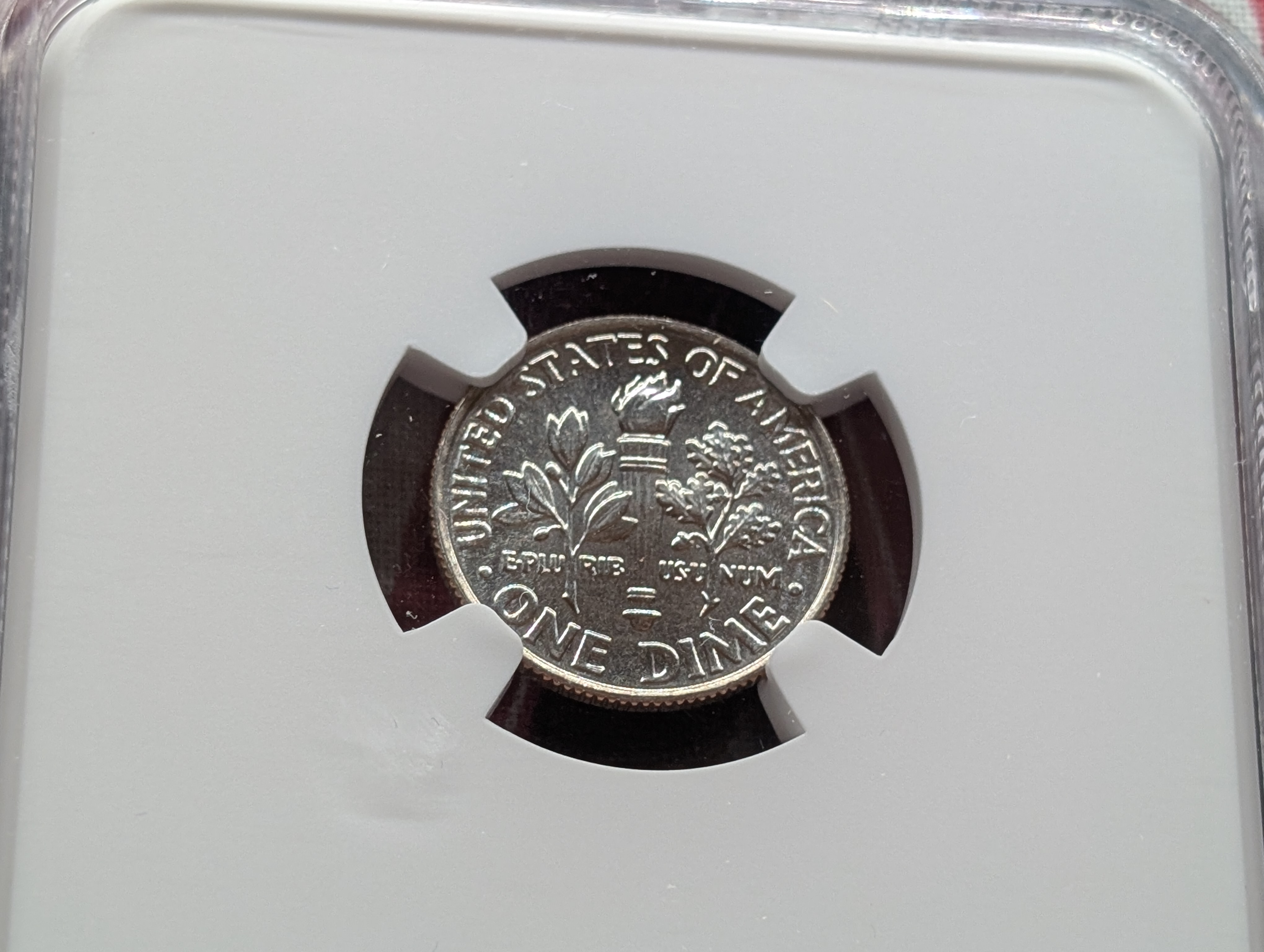 2021-D Roosevelt Dime - NGC MS68 FT - From a 14-Coin Uncirculated Set