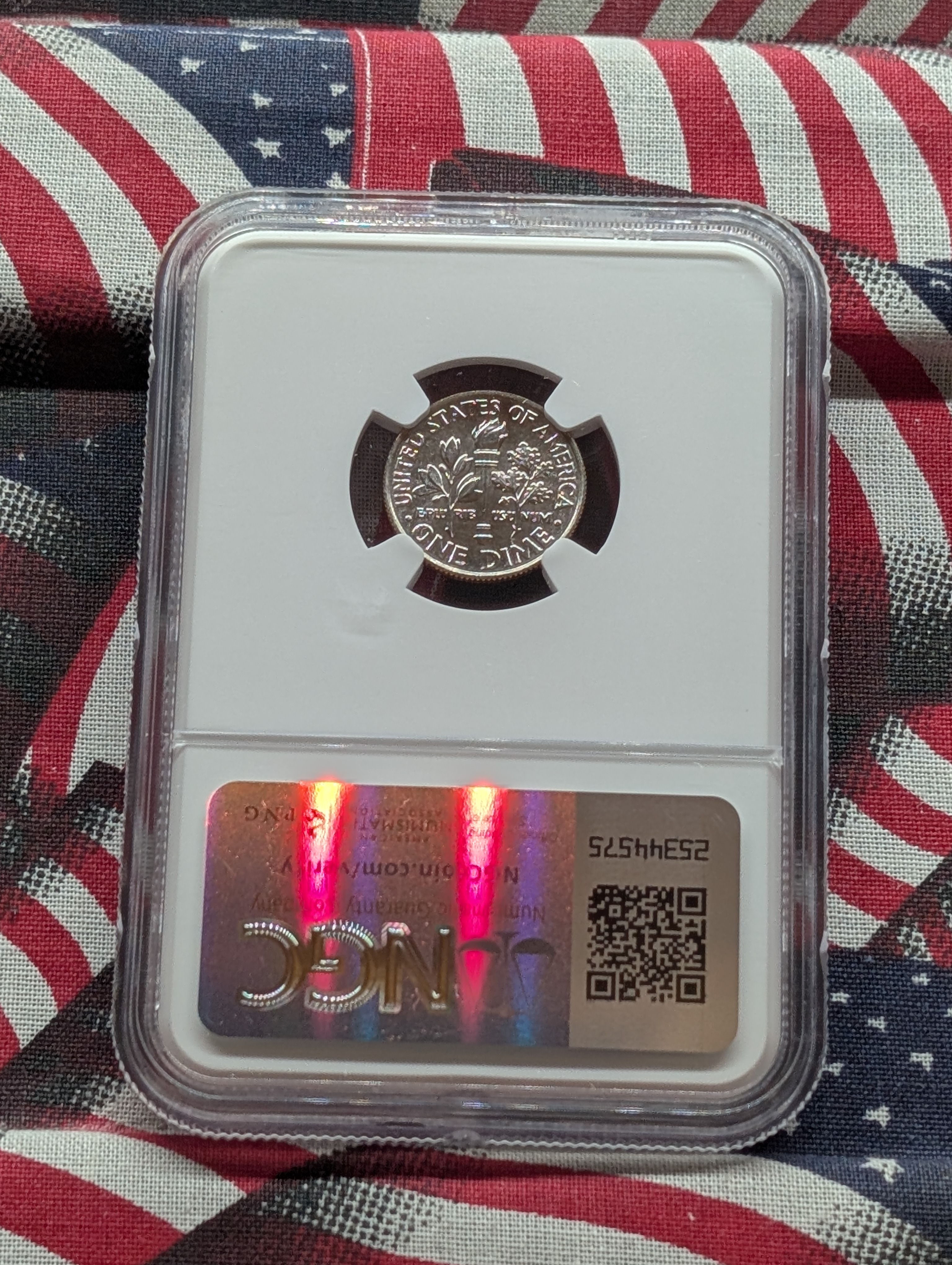 2021-D Roosevelt Dime - NGC MS68 FT - From a 14-Coin Uncirculated Set