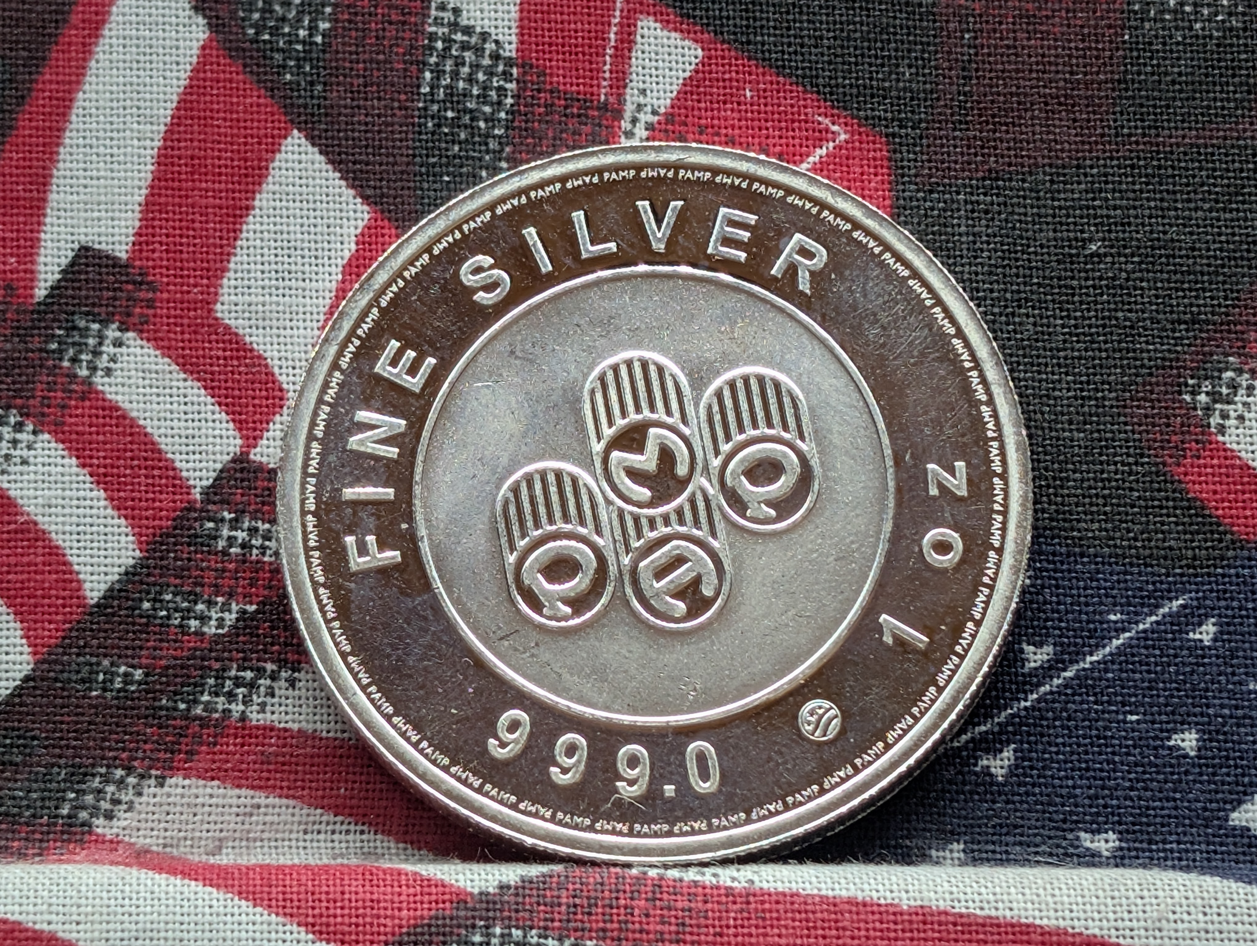 1 Oz. .999 FINE SILVER Lady of Liberty Designed Round