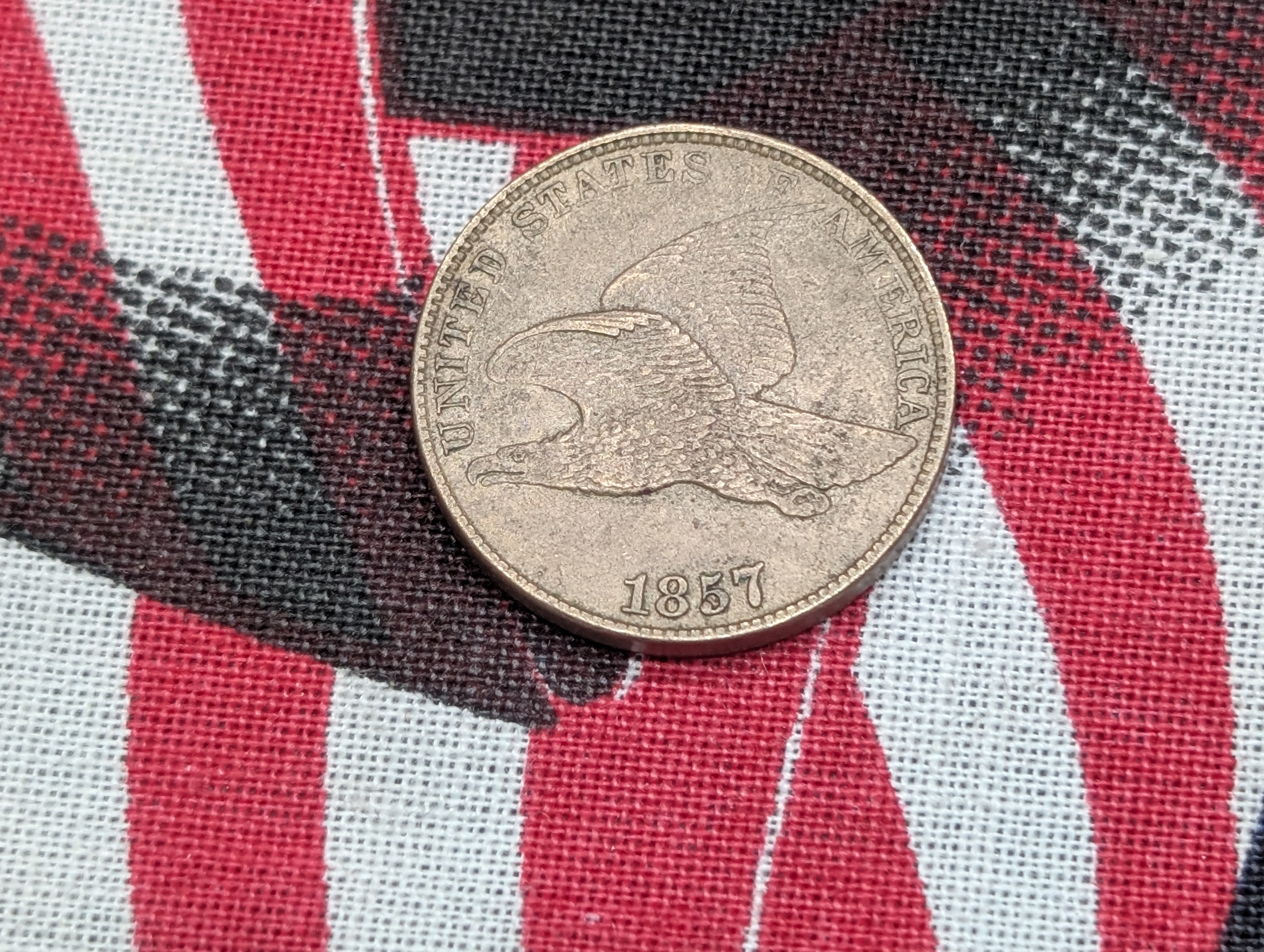 1857 Flying Eagle Cent