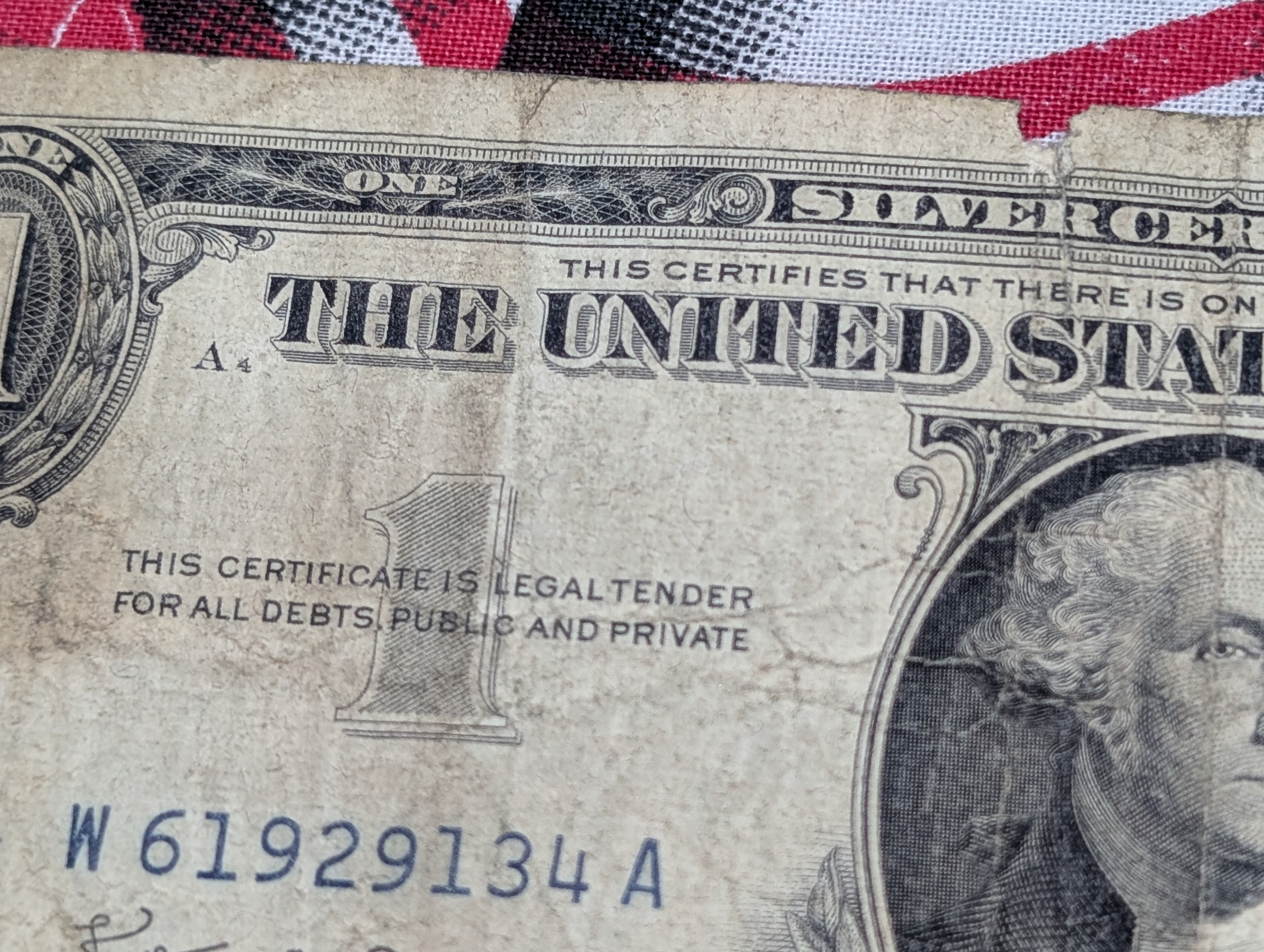 (1) 1957, (2) 57-A, (3) 57-B Series $1.00 Silver Certificates