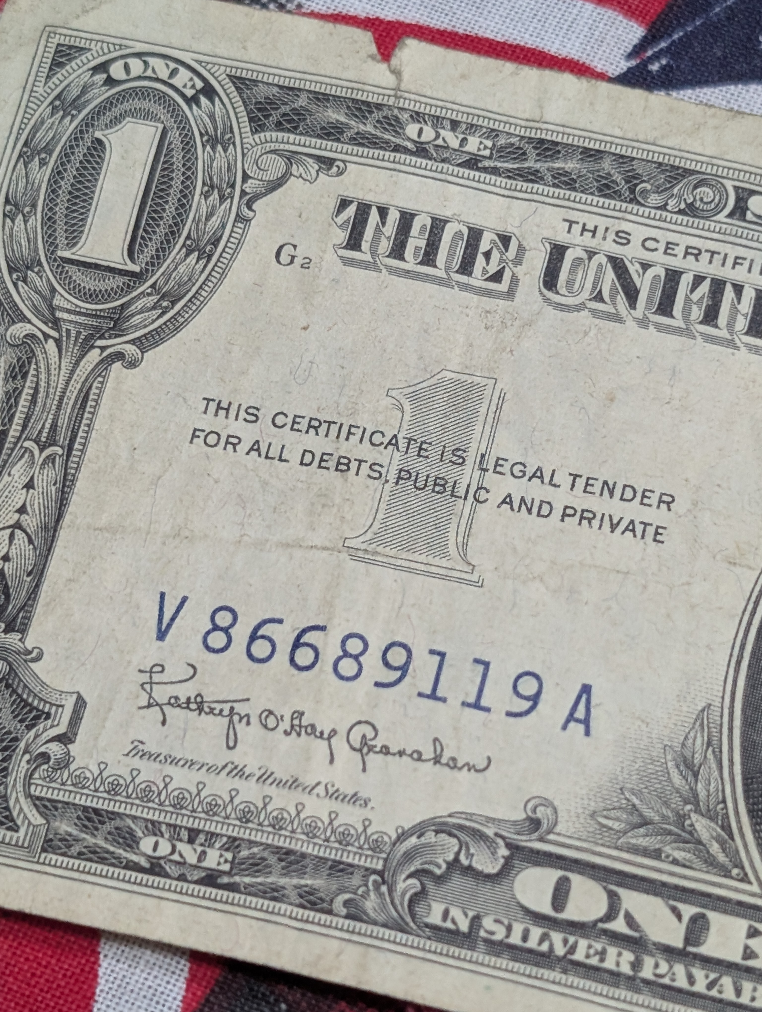 (1) 1957, (2) 57-A, (3) 57-B Series $1.00 Silver Certificates