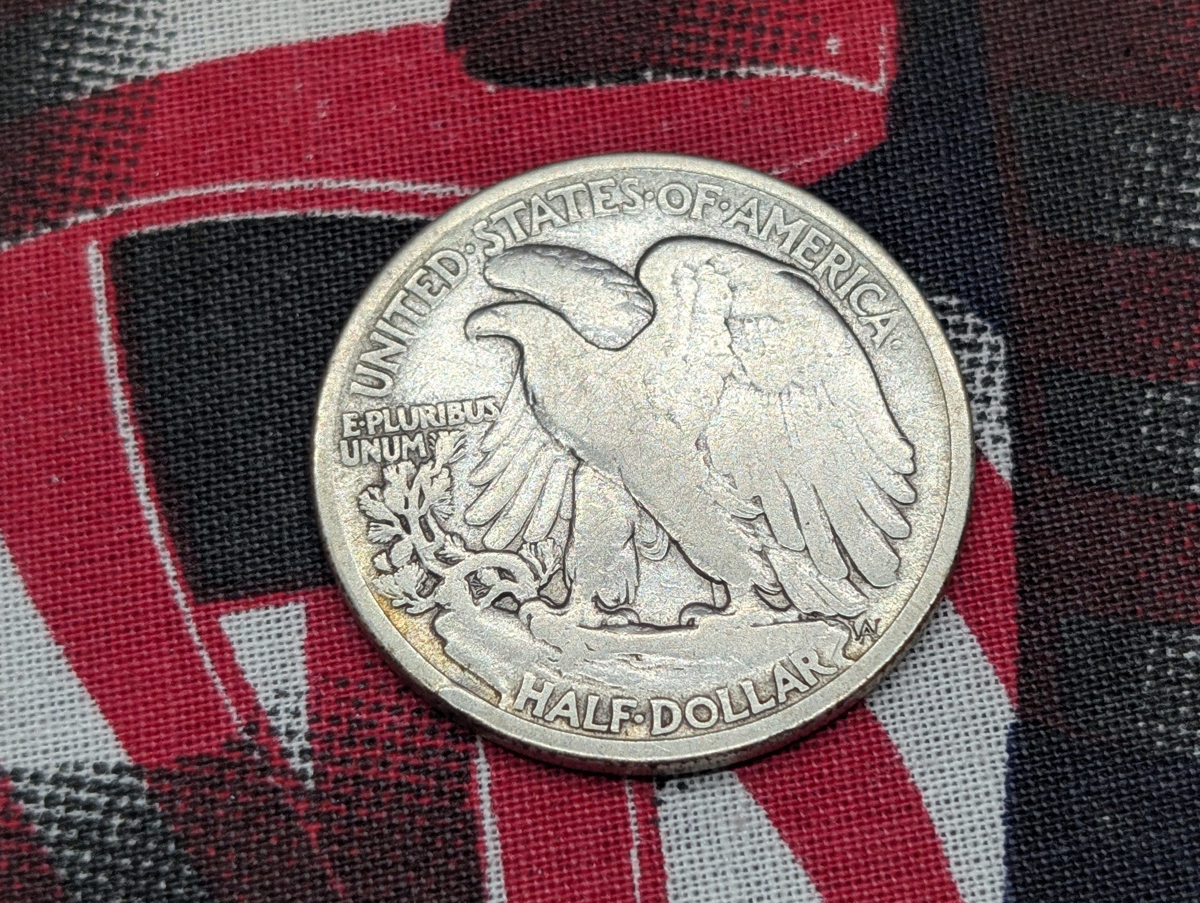 1916-D Walking Liberty 90% Silver Half Dollar - Key Date