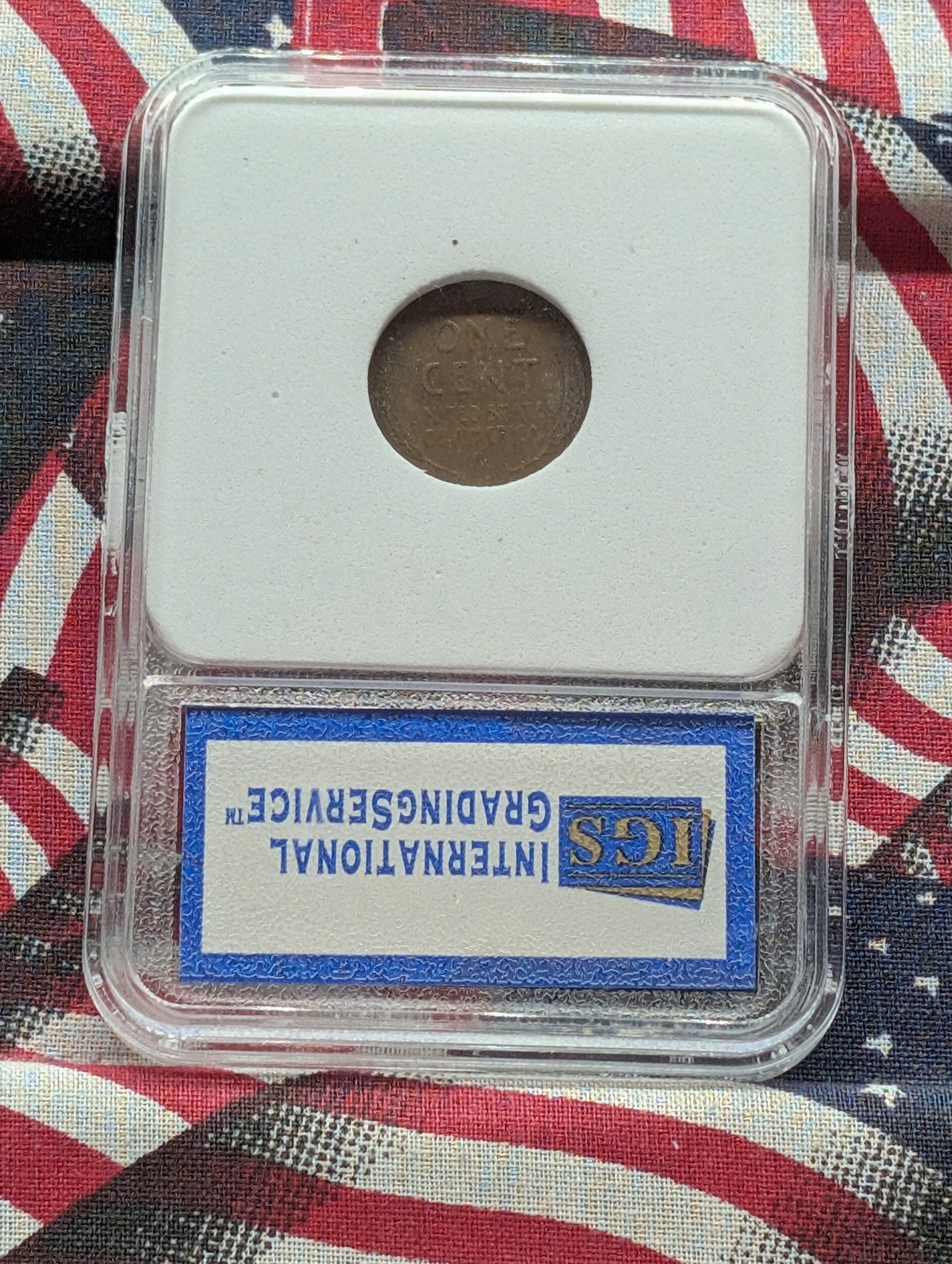 1939-S Lincoln Wheat Cent - IGS Grading Cert. F-12