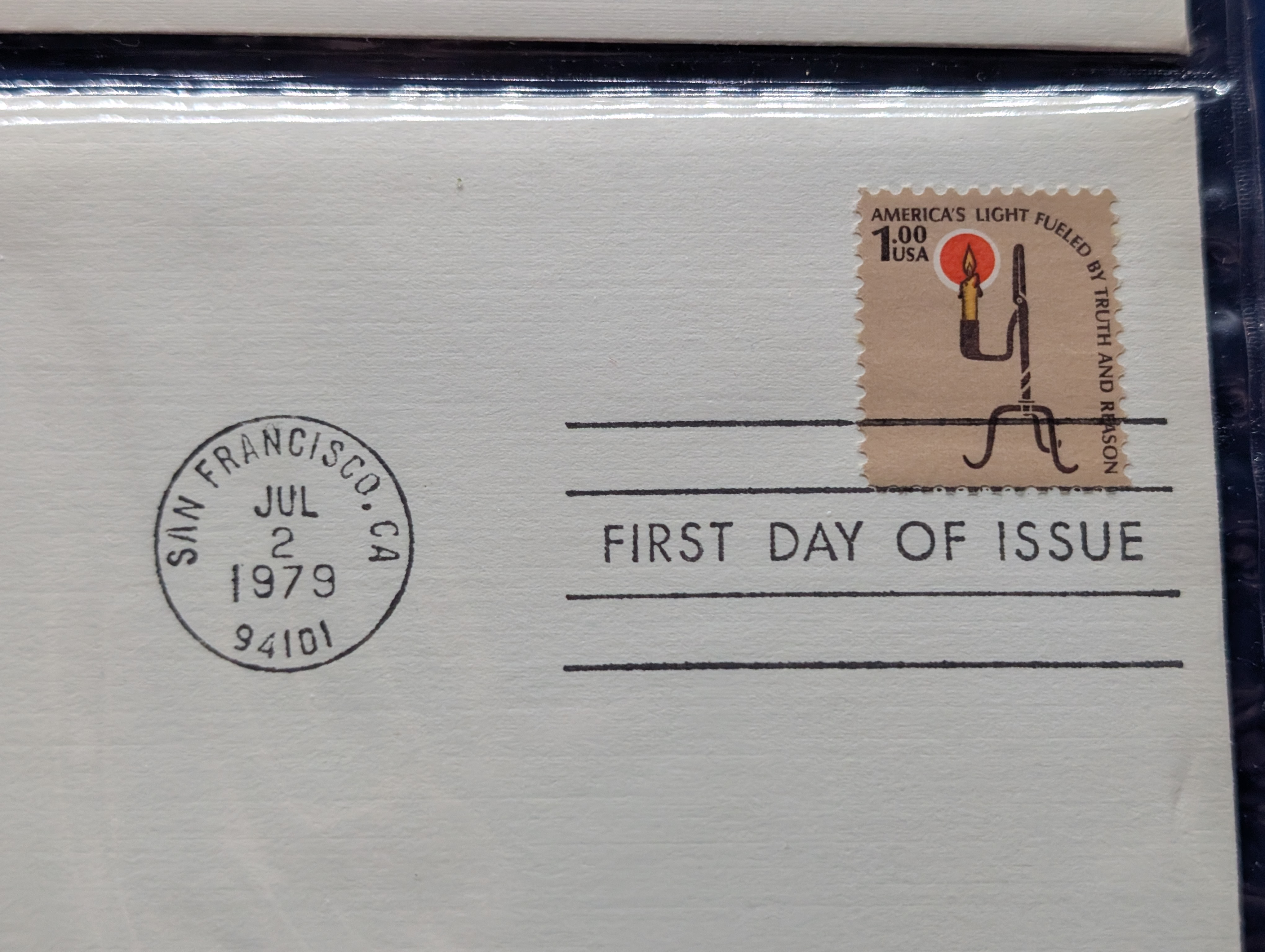 The New American Dollars First Day Cover Mint Mark Collection in Display w/ COA - 1979 Susan B. Anthony