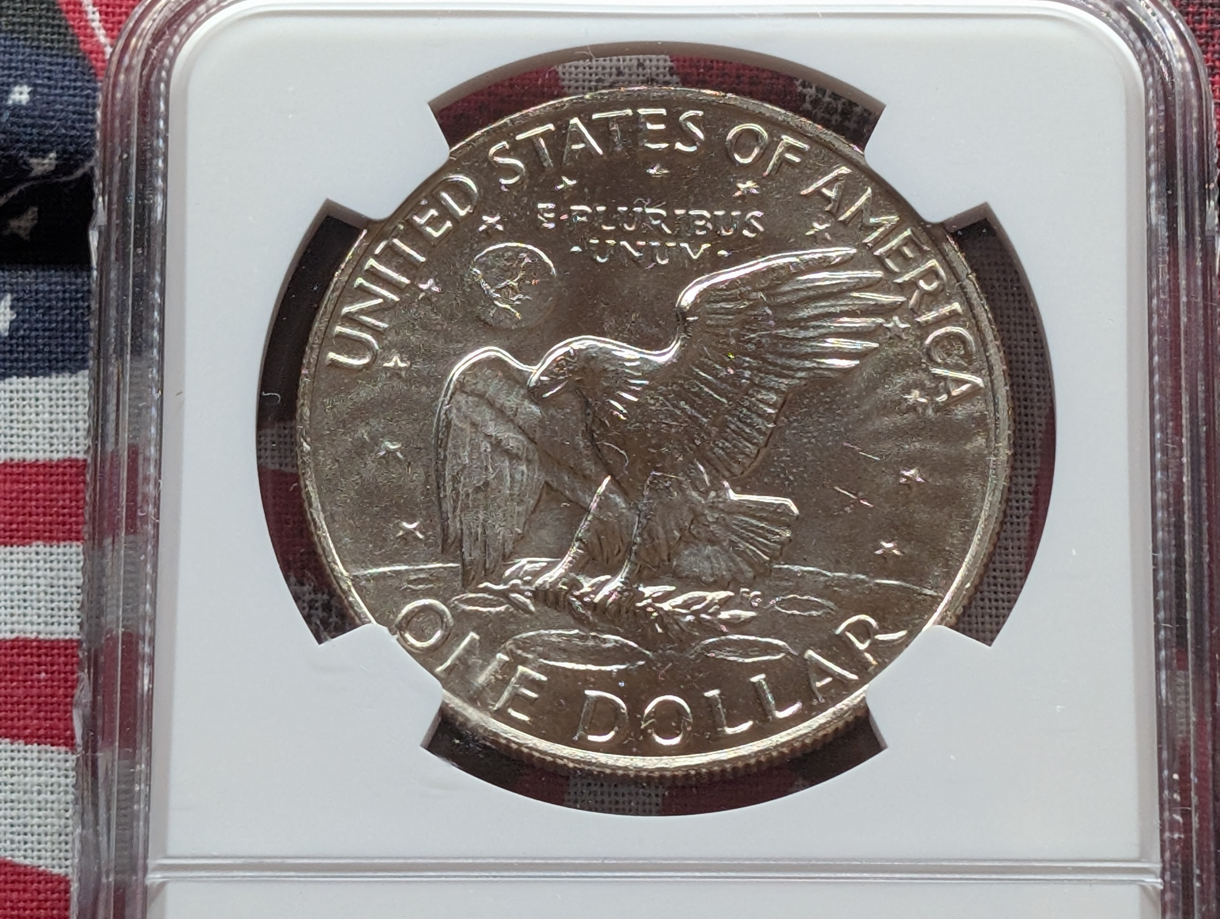 1973-D Eisenhower Dollar - NGC MS65