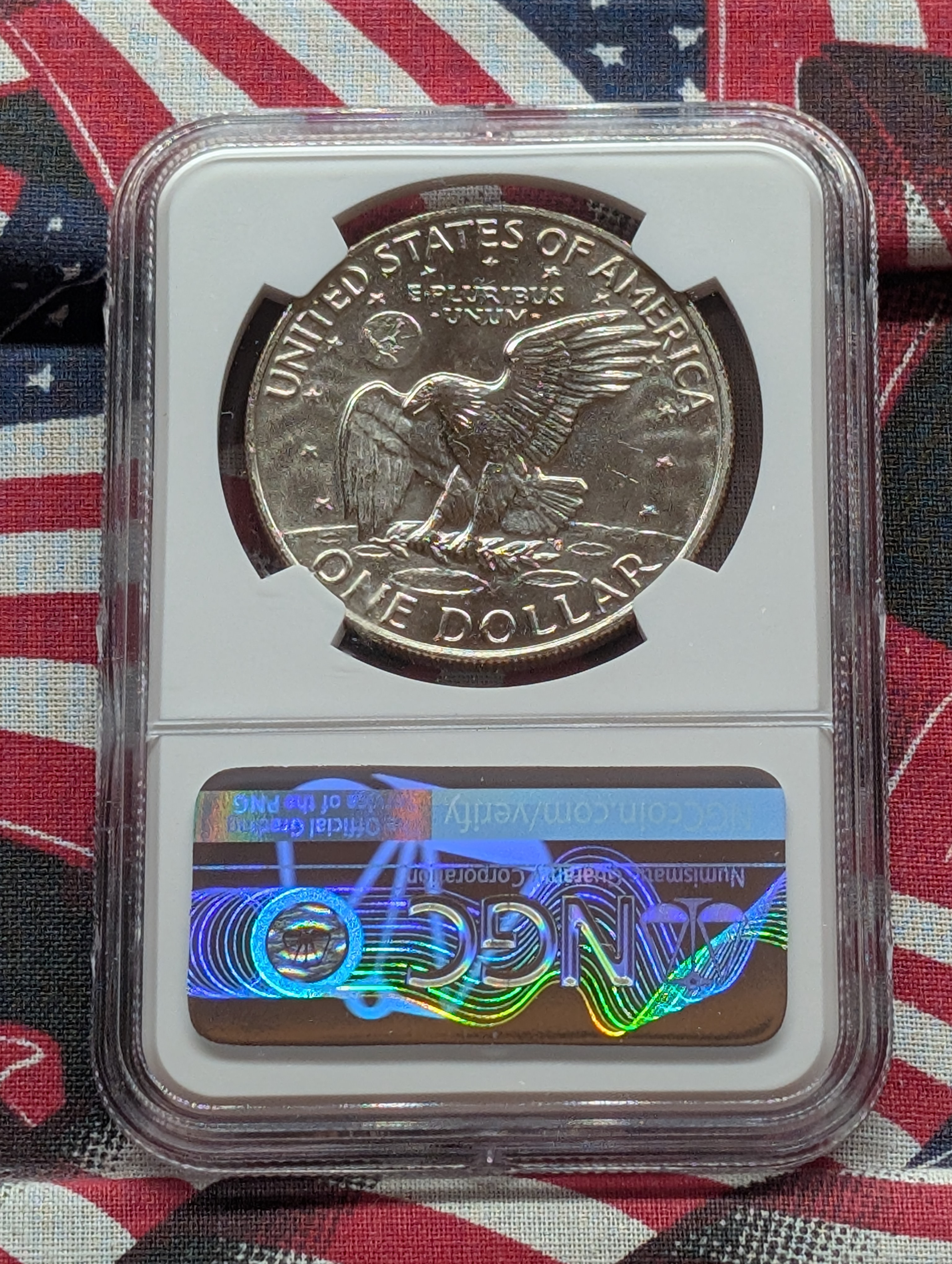 1973-D Eisenhower Dollar - NGC MS65