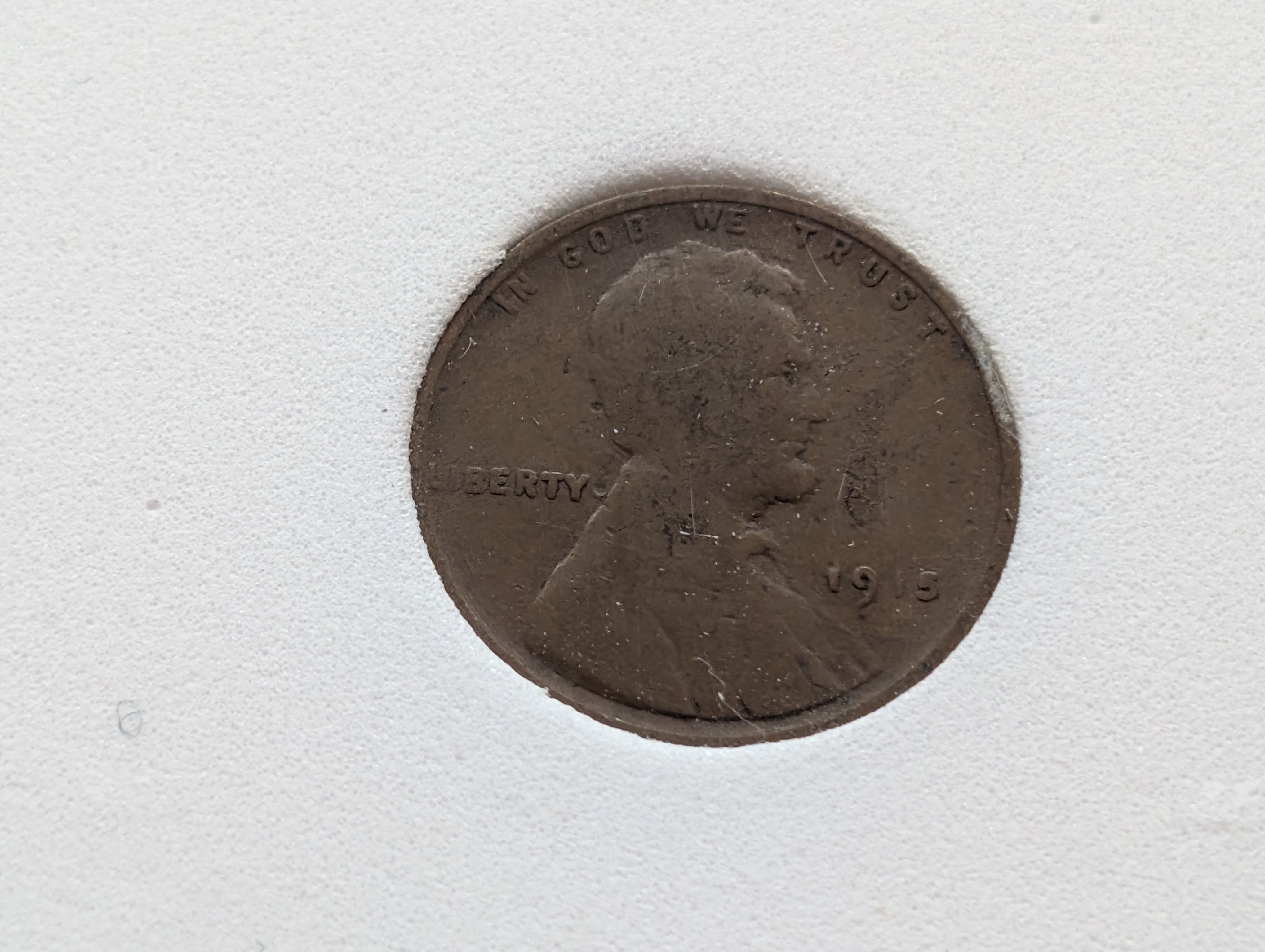 1915-P Lincoln Wheat Cent - IGS Grading Cert. VG-8