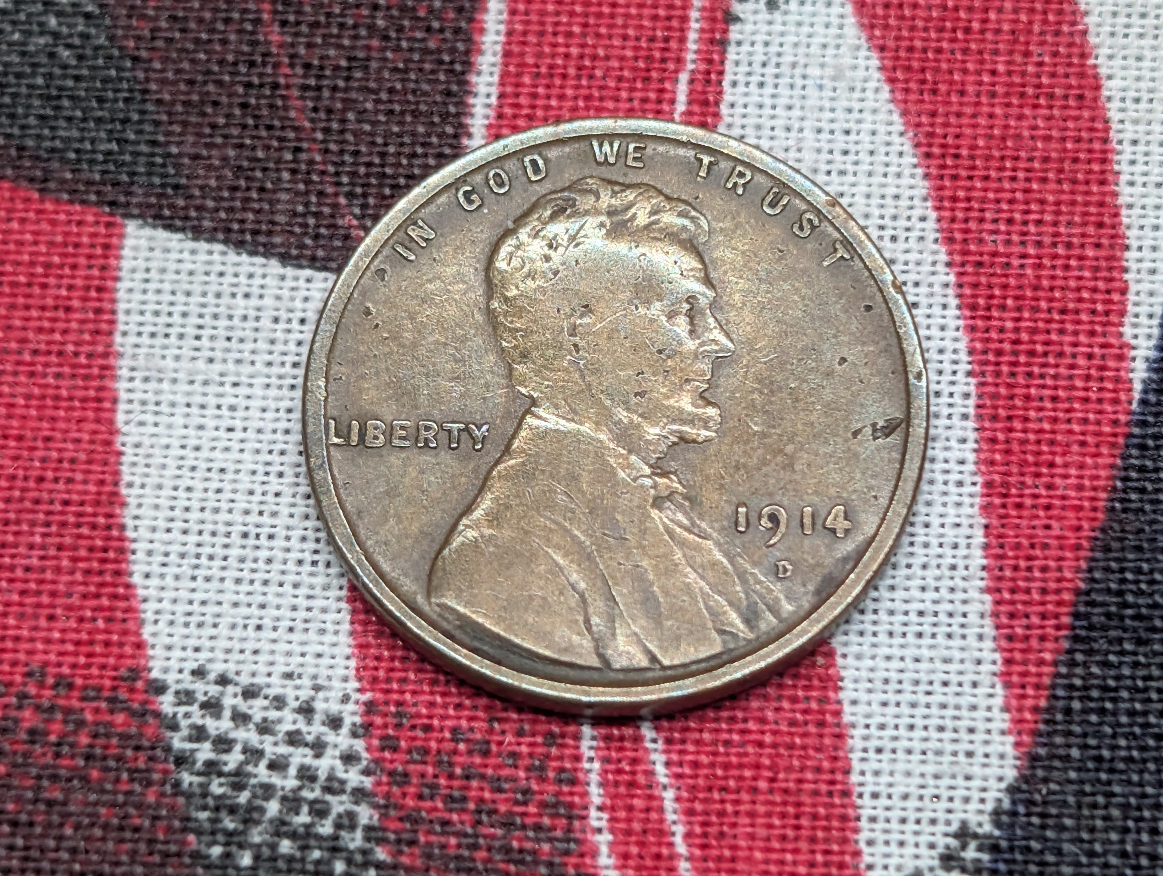 1914-D Lincoln Wheat Cent - KEY DATE!