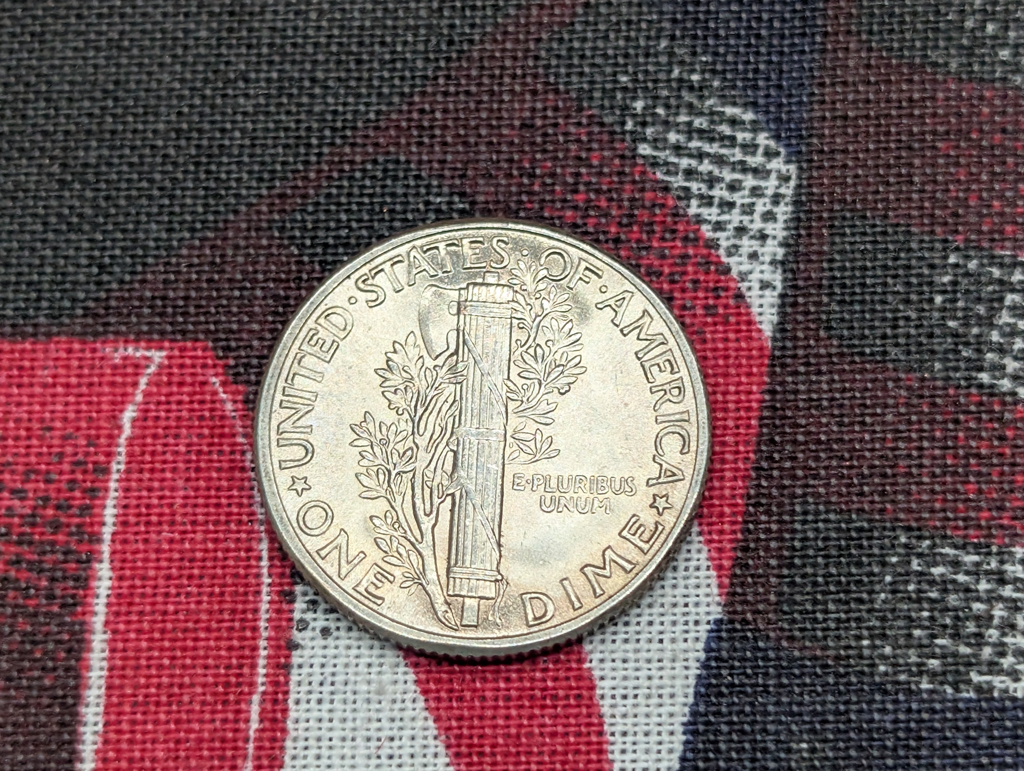 1944-P Mercury 90% Silver Dime