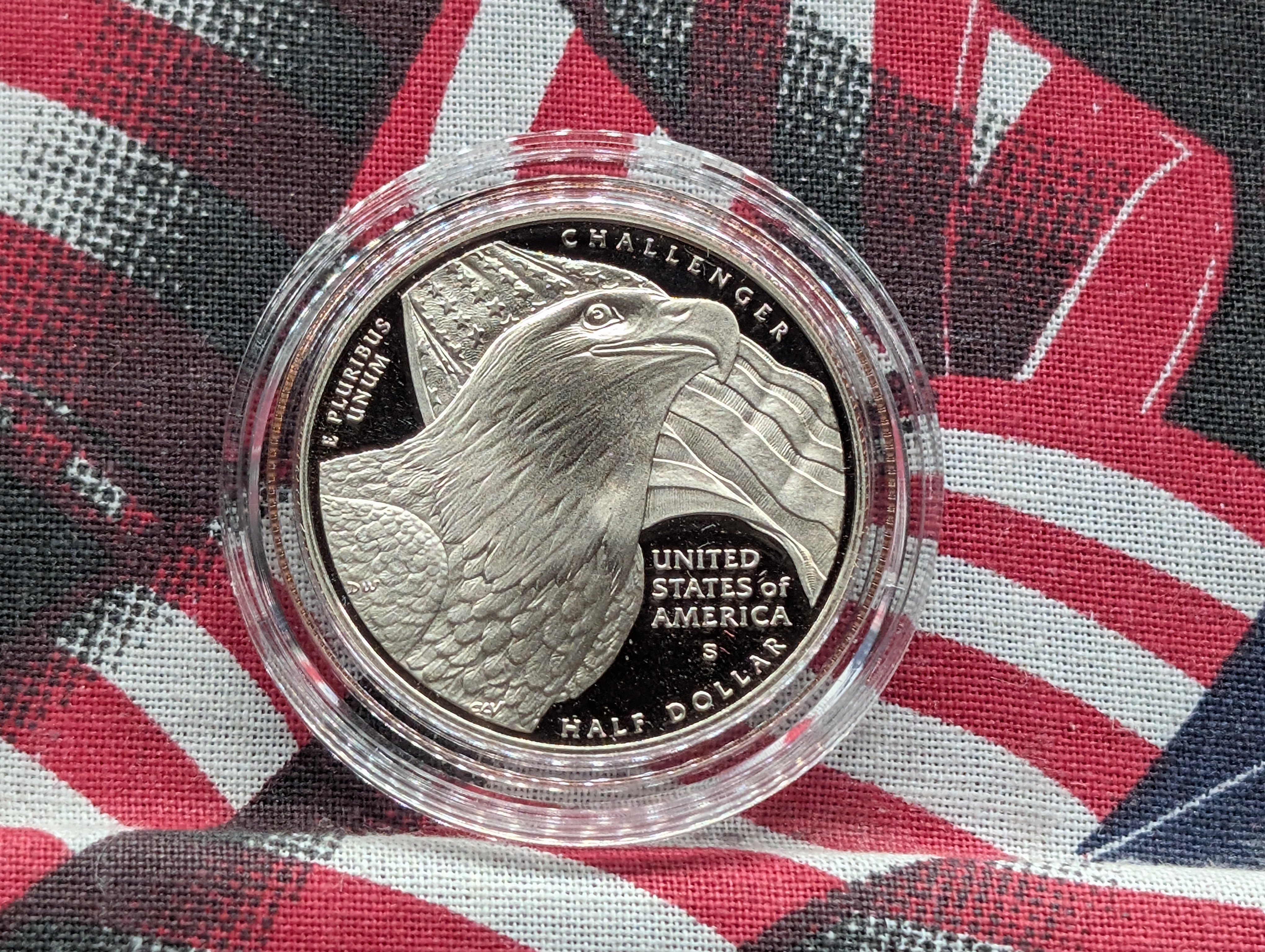 2008-S PROOF Bald Eagle Commemorative Half Dollar in Government Capsule