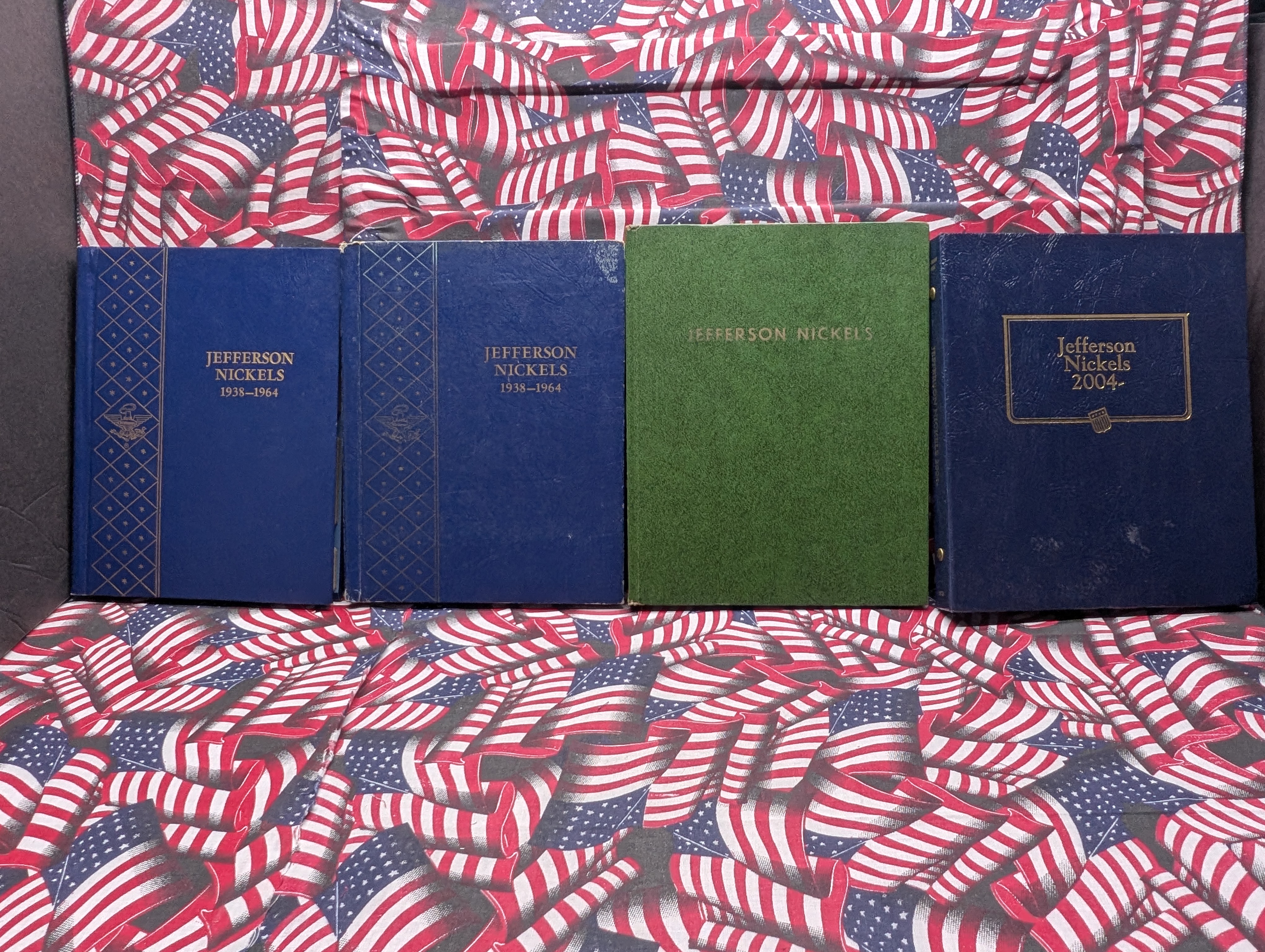 Partial 1938-2020 Jefferson Nickel Collection in 4 Albums - Includes Lots of KEY DATES!