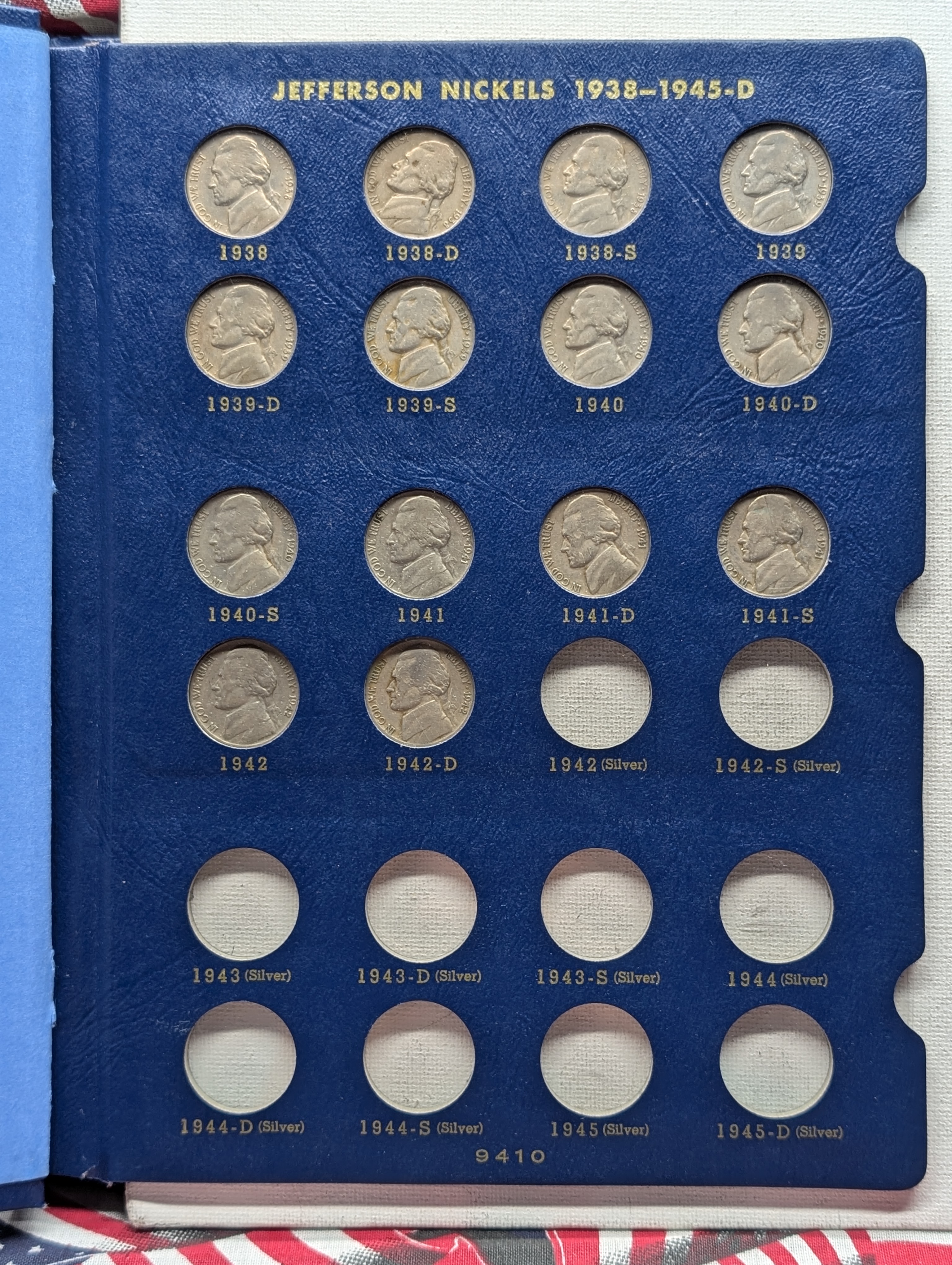 Partial 1938-2020 Jefferson Nickel Collection in 4 Albums - Includes Lots of KEY DATES!