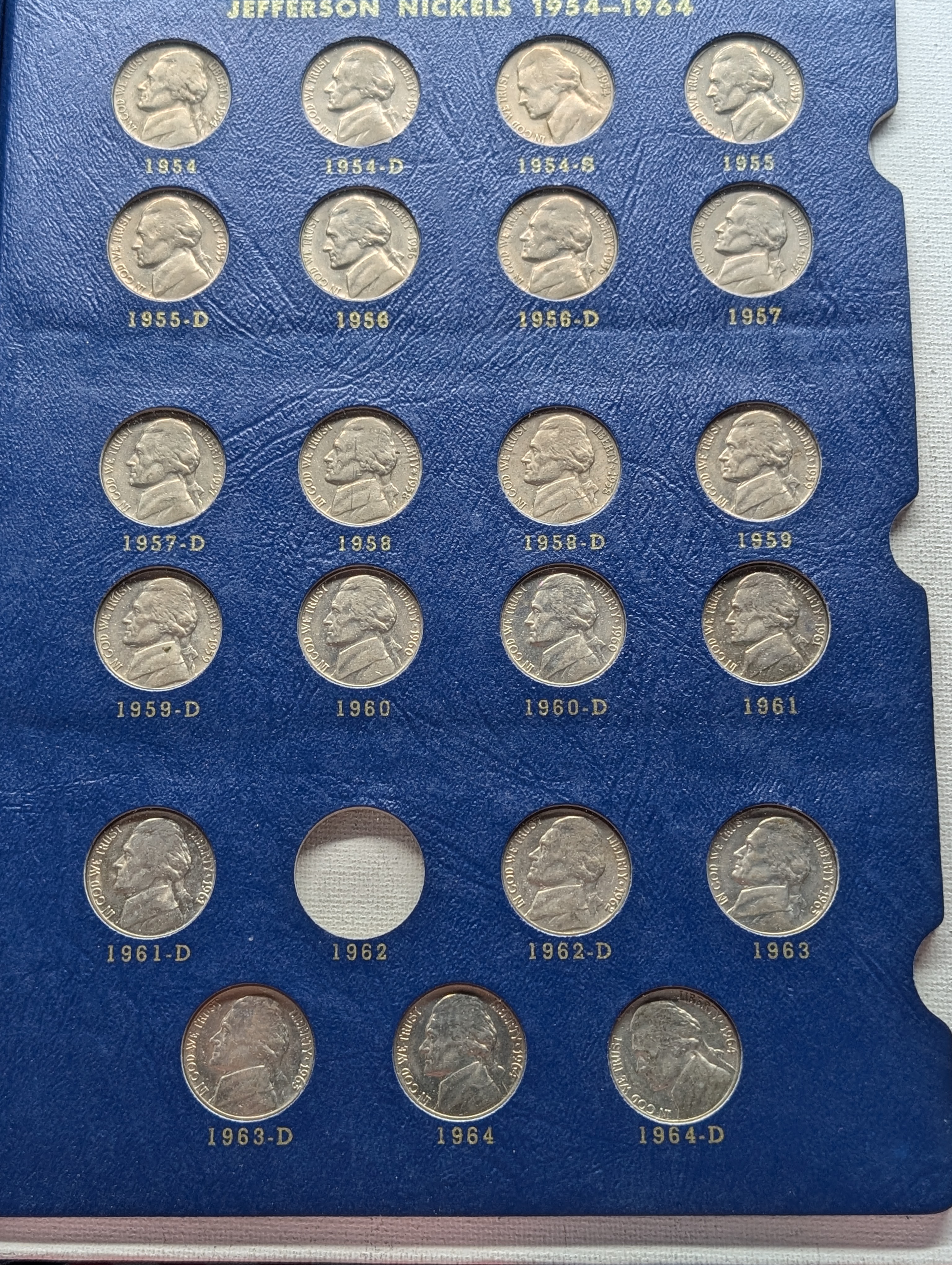 Partial 1938-2020 Jefferson Nickel Collection in 4 Albums - Includes Lots of KEY DATES!