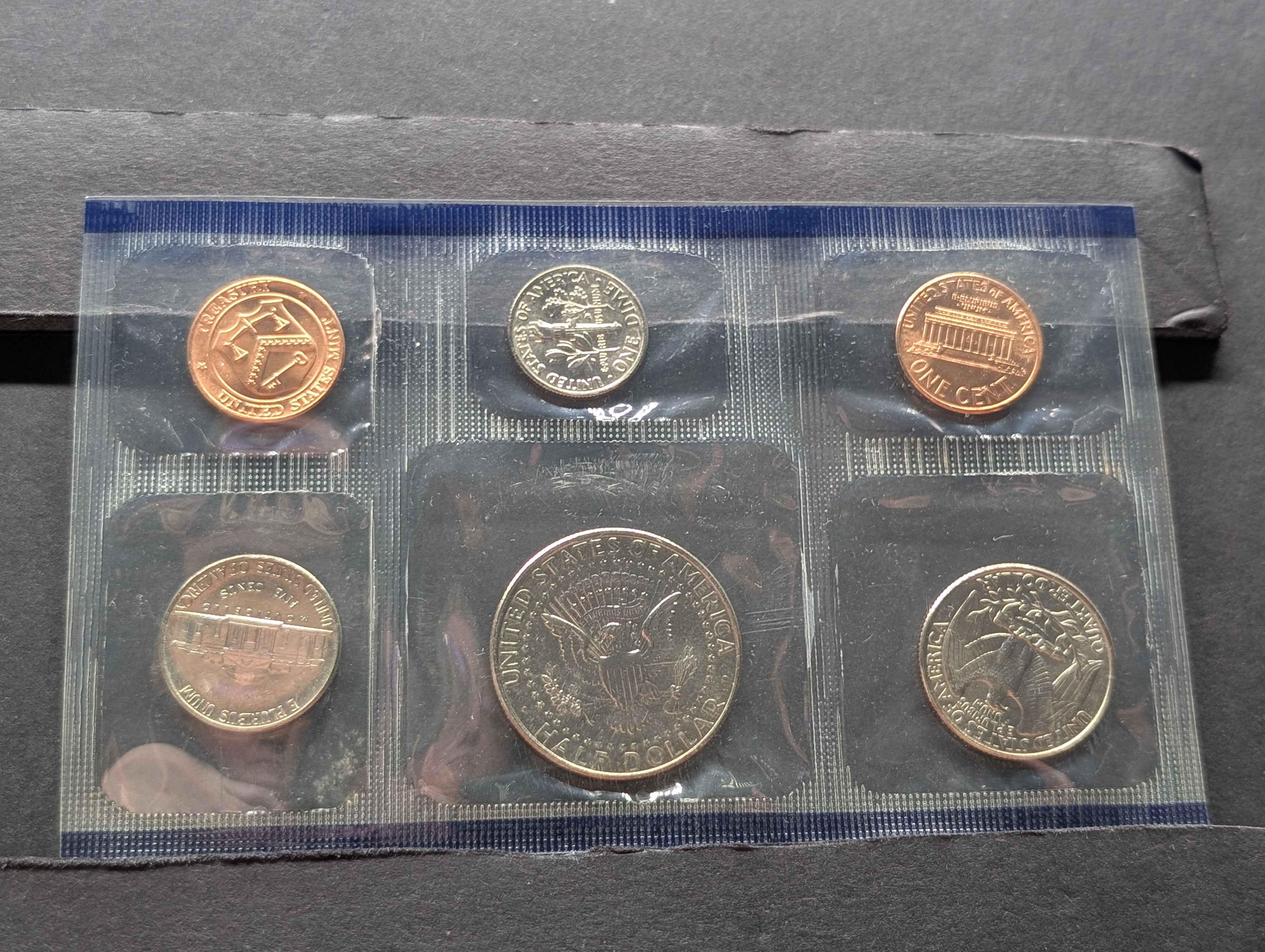 1996 U.S. Mint Uncirculated Coin Set in OGP w/ COA - Missing West Point Dime