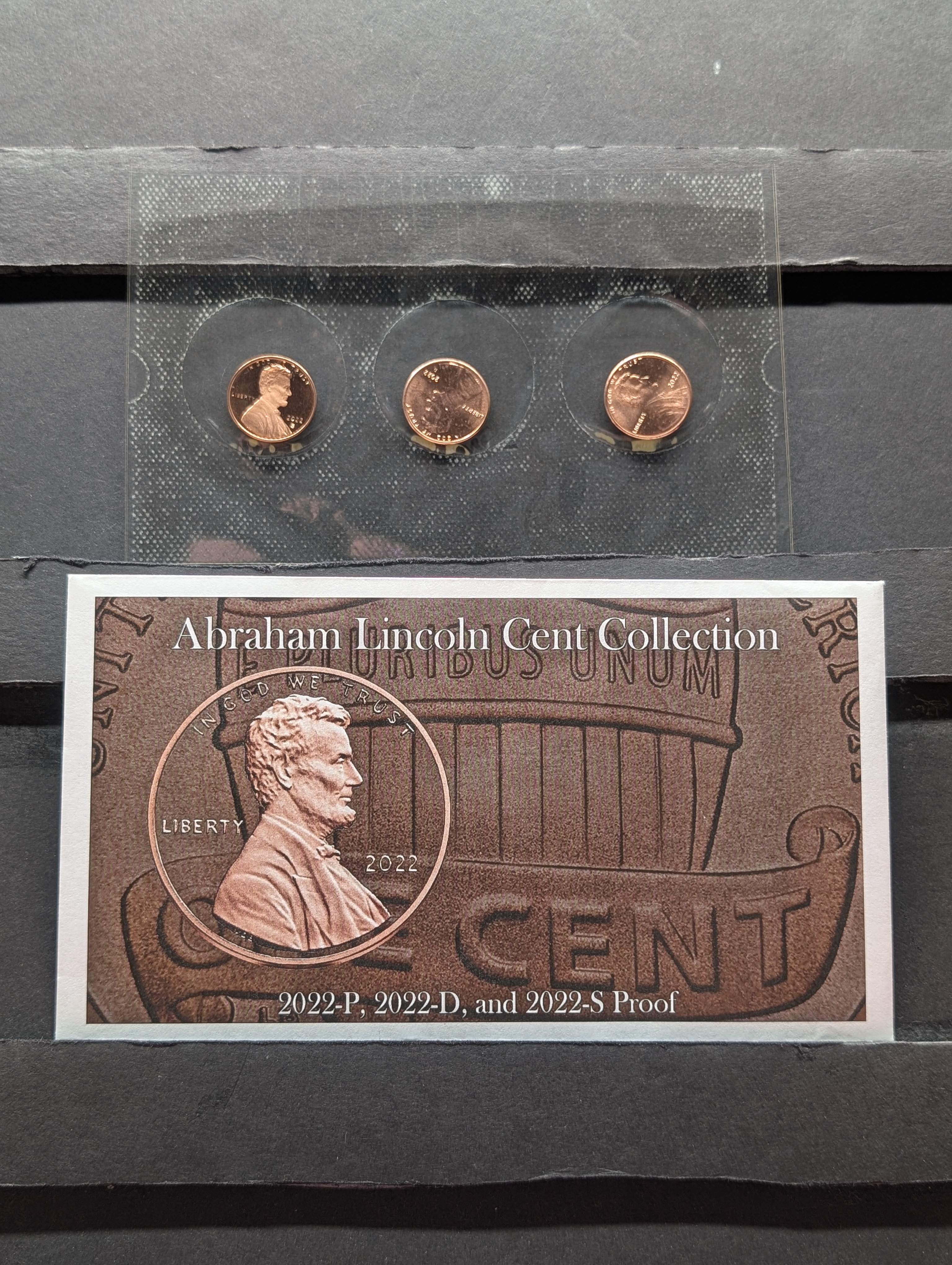 Abraham Lincoln Cent Collection - 2022-P&D and S-PROOF