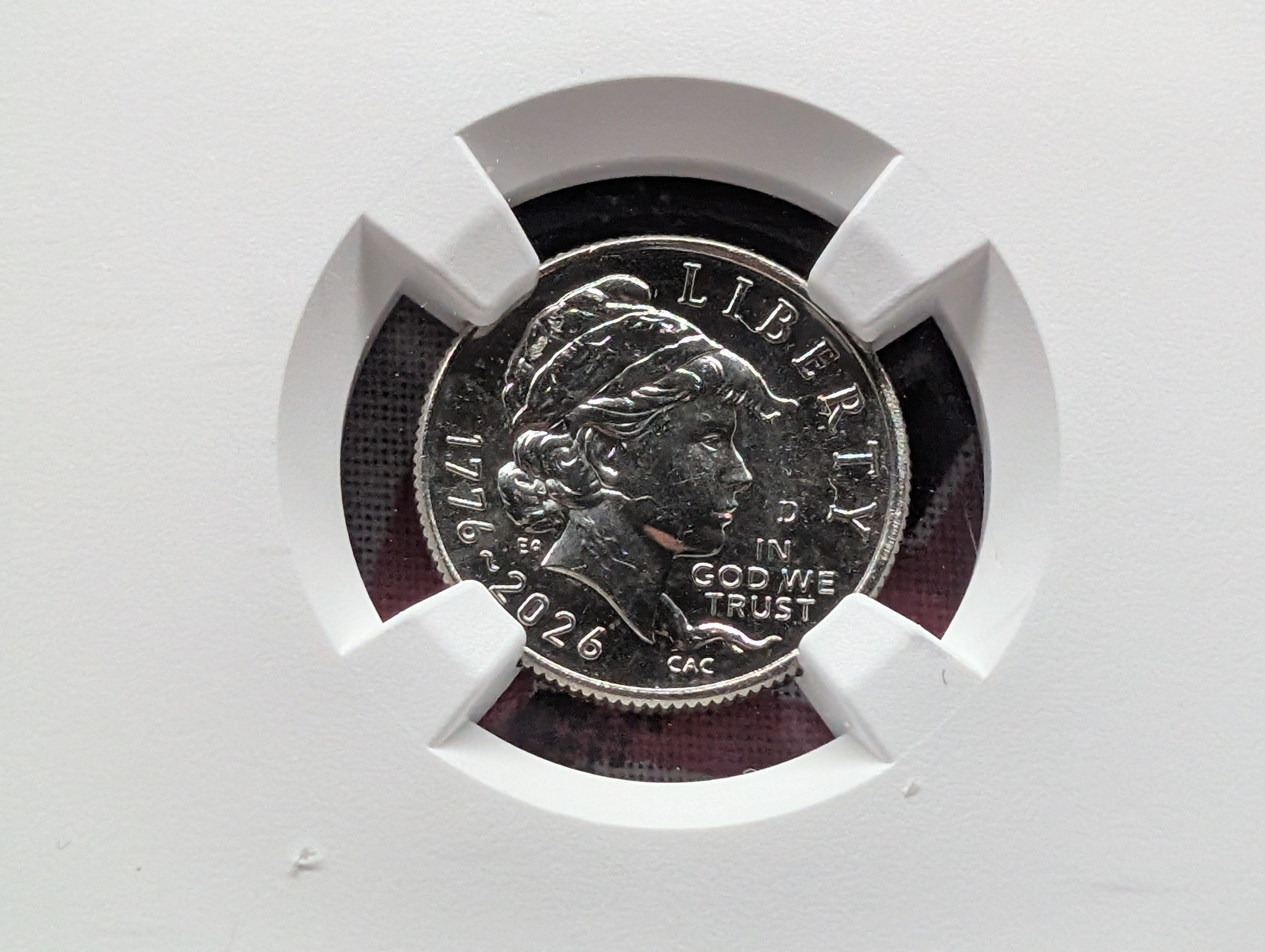 1776-2026-D Emerging Liberty Dime NGC MS67