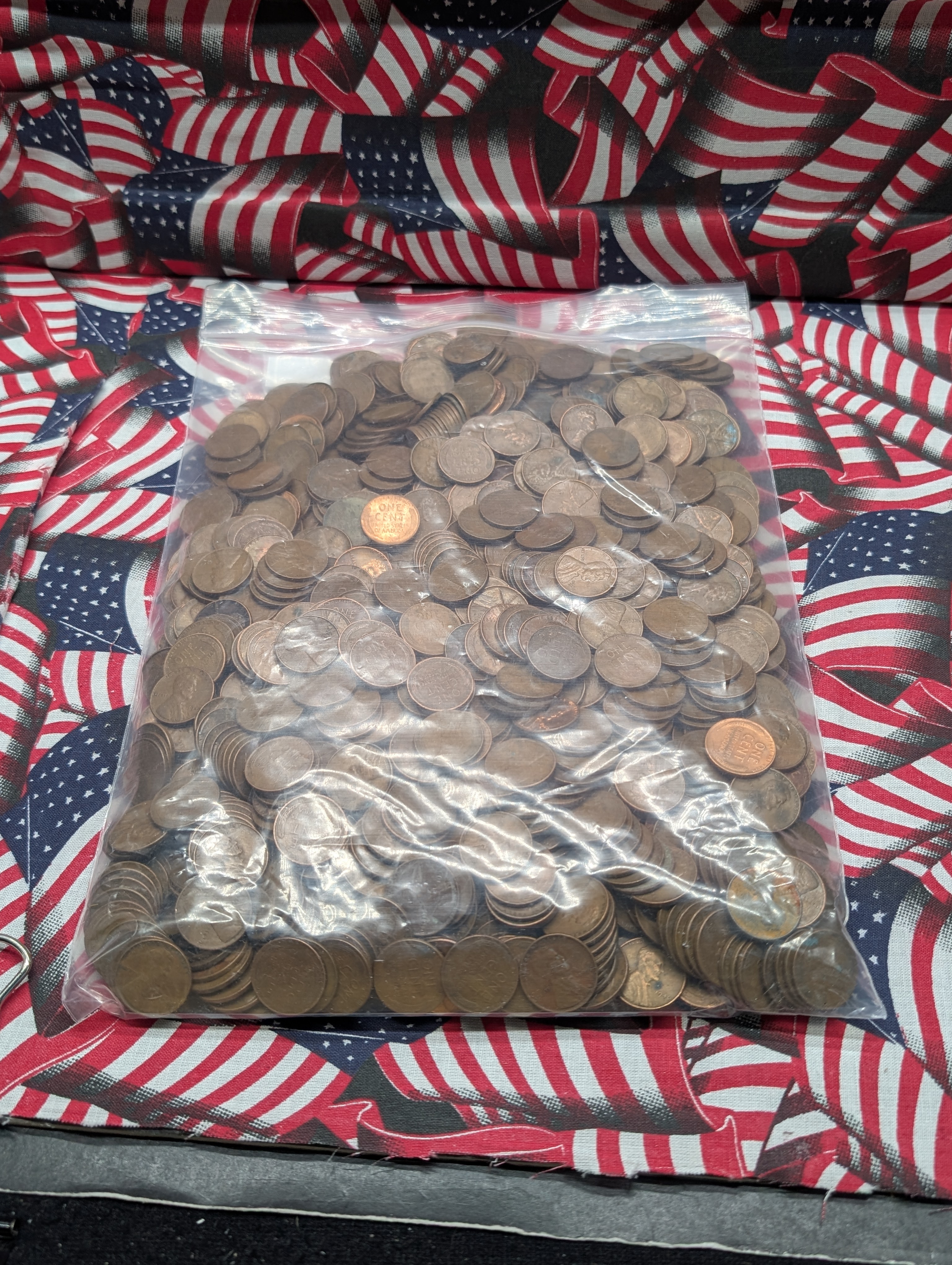 Bag of 1,000 Lincoln Wheat Cents