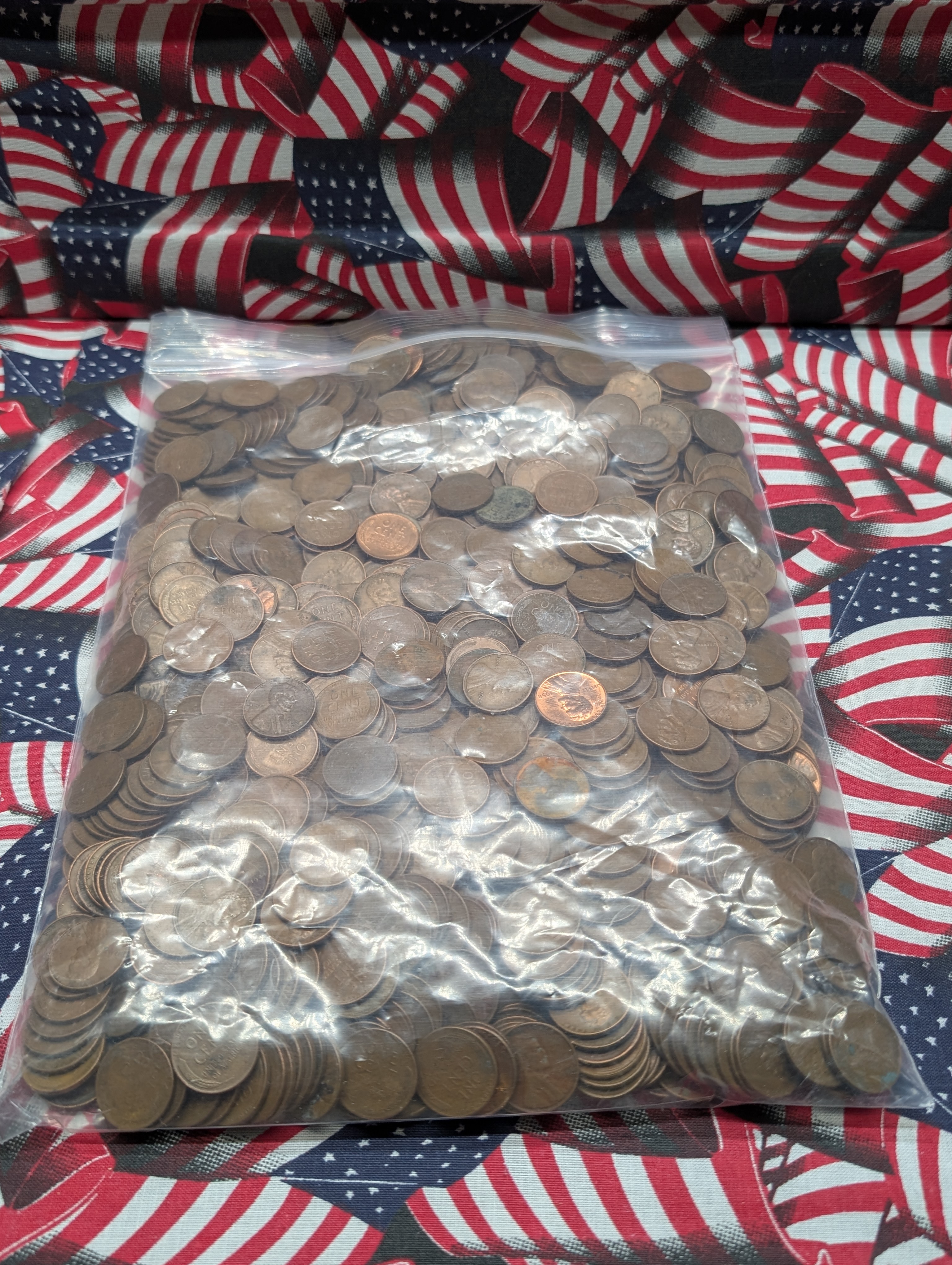 Bag of 1,000 Lincoln Wheat Cents