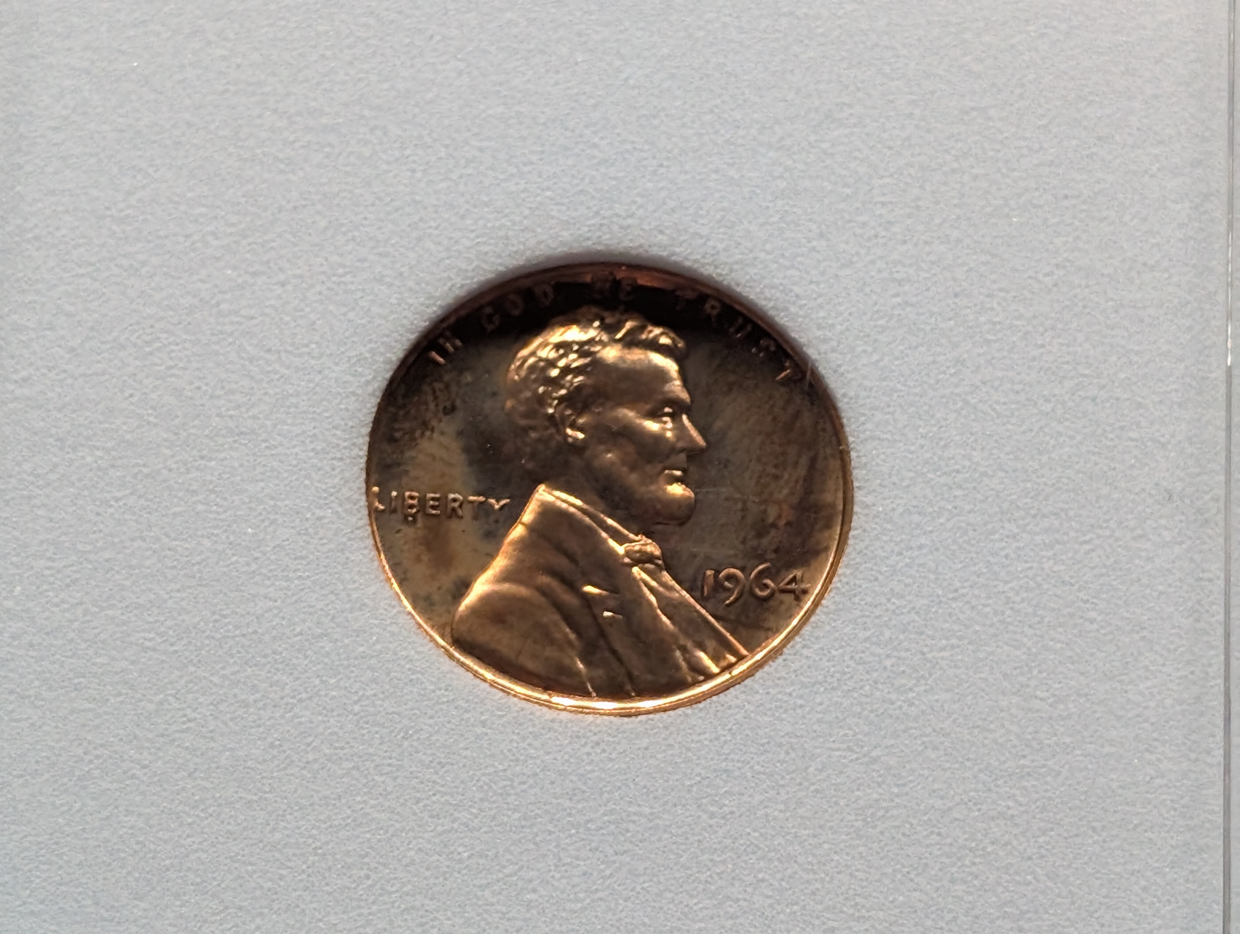 1964-P PROOF Lincoln Memorial Cent - NNC Cert. PR-70 DCAM RED