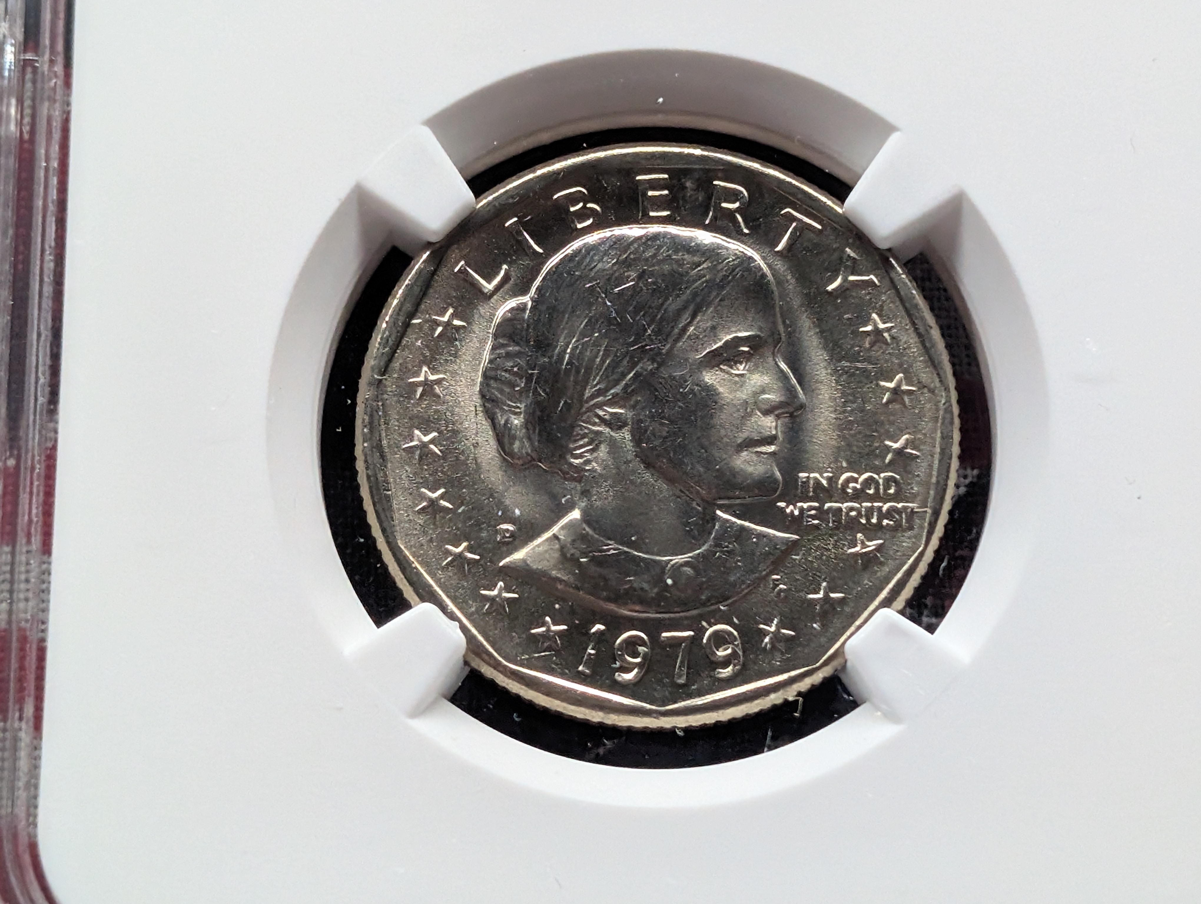 1979-D Susan B. Anthony Dollar - NGC MS65