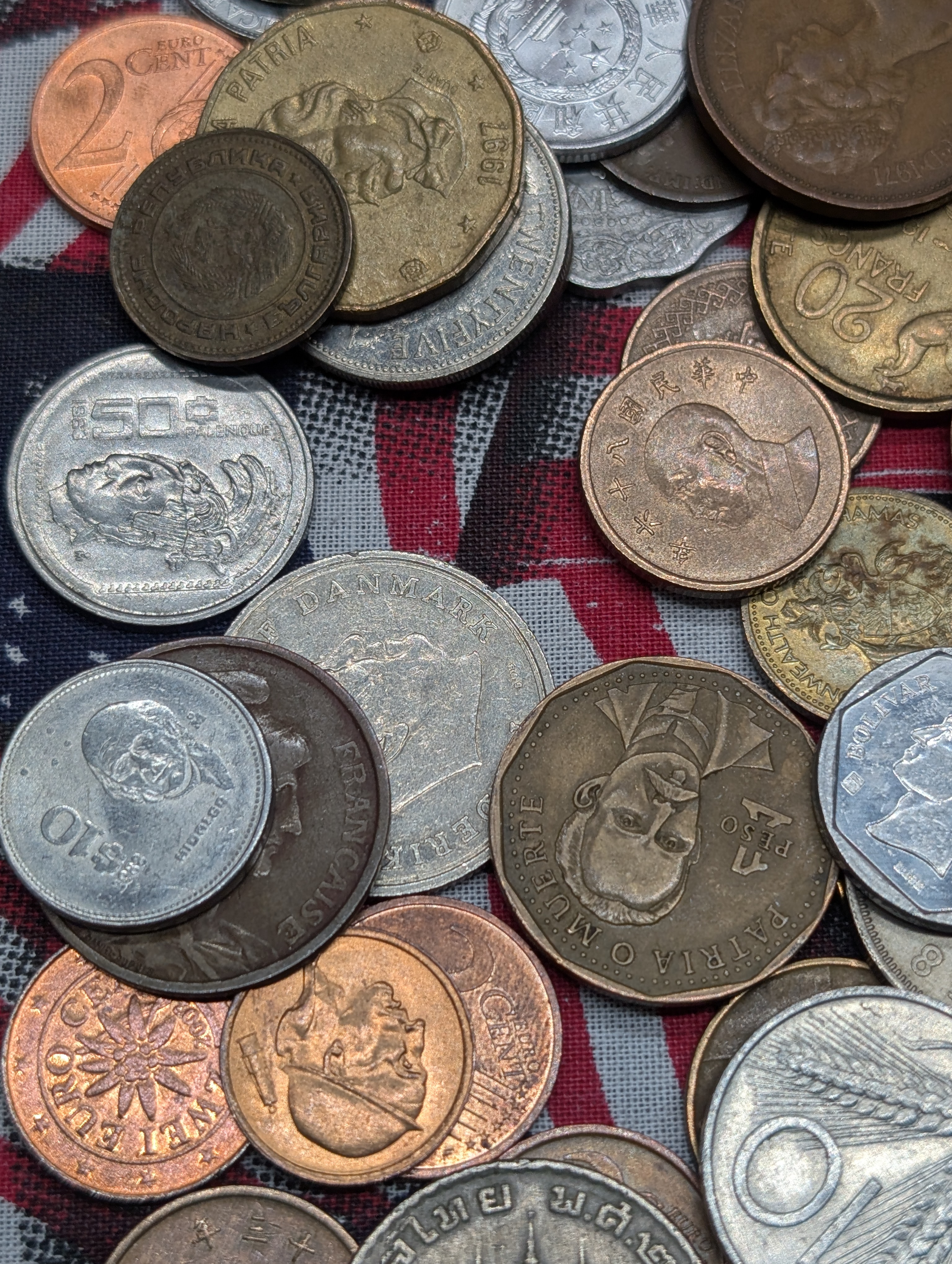 1.8 Lbs. of Various Vintage & Modern World Coins