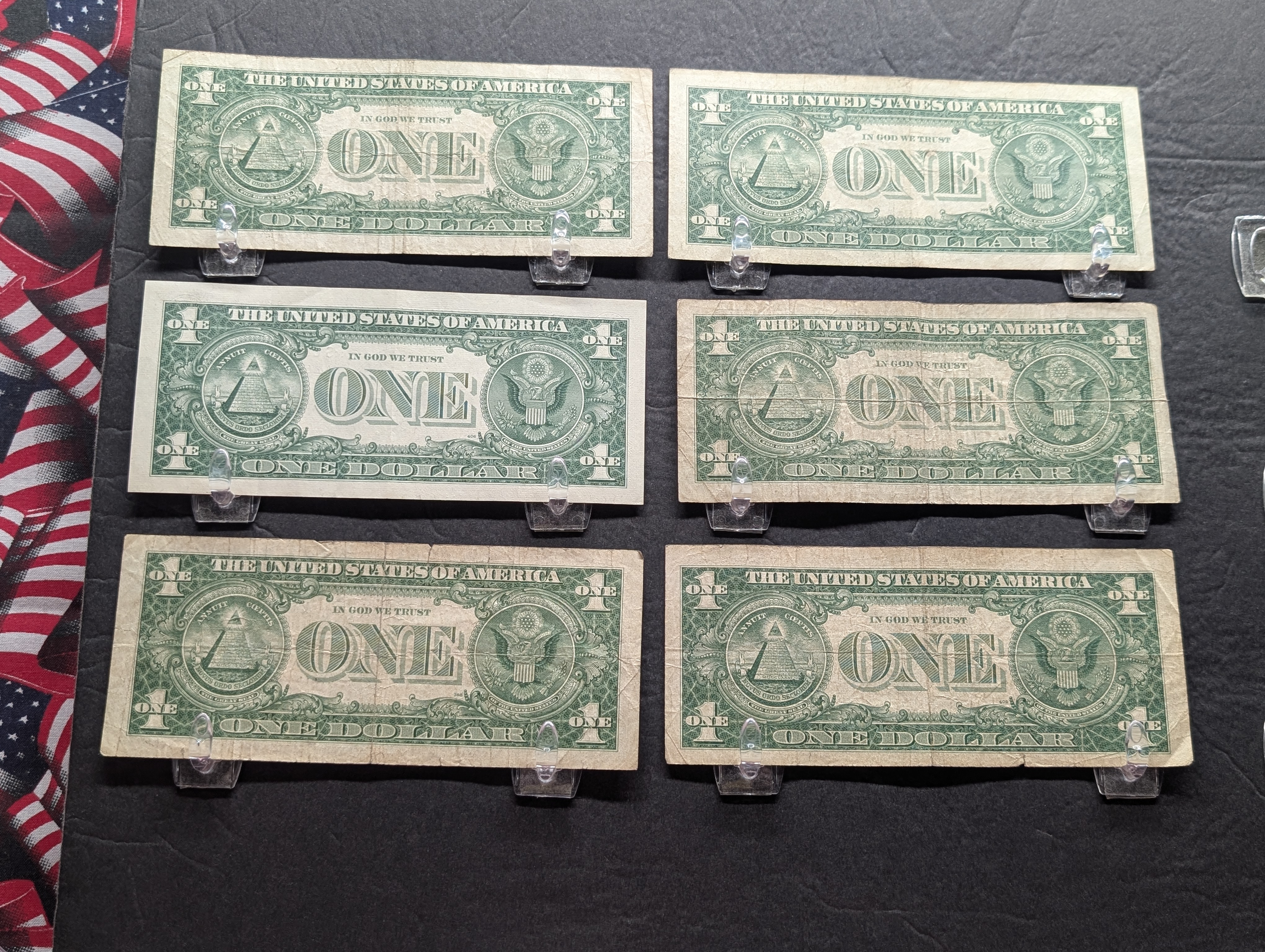 (1) 1957, (2) 57-A, (3) 57-B Series $1.00 Silver Certificates - Including Star Note
