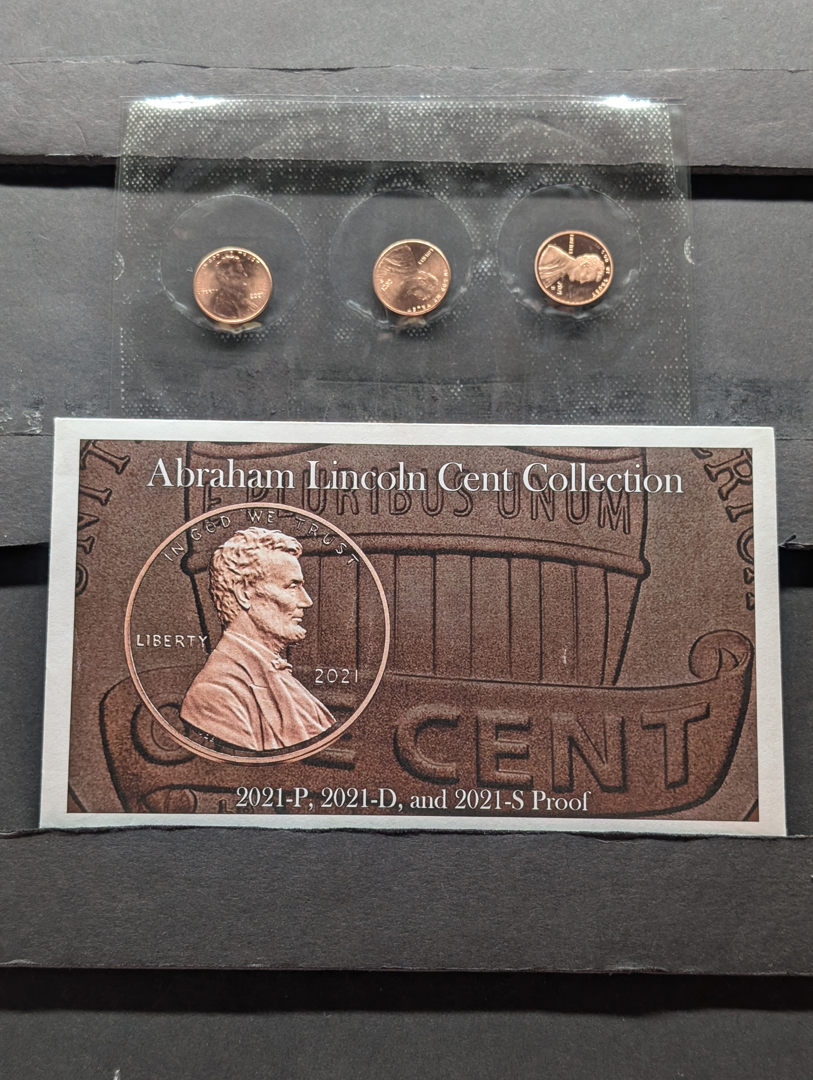 Abraham Lincoln Cent Collection - 2021-P&D and S-PROOF