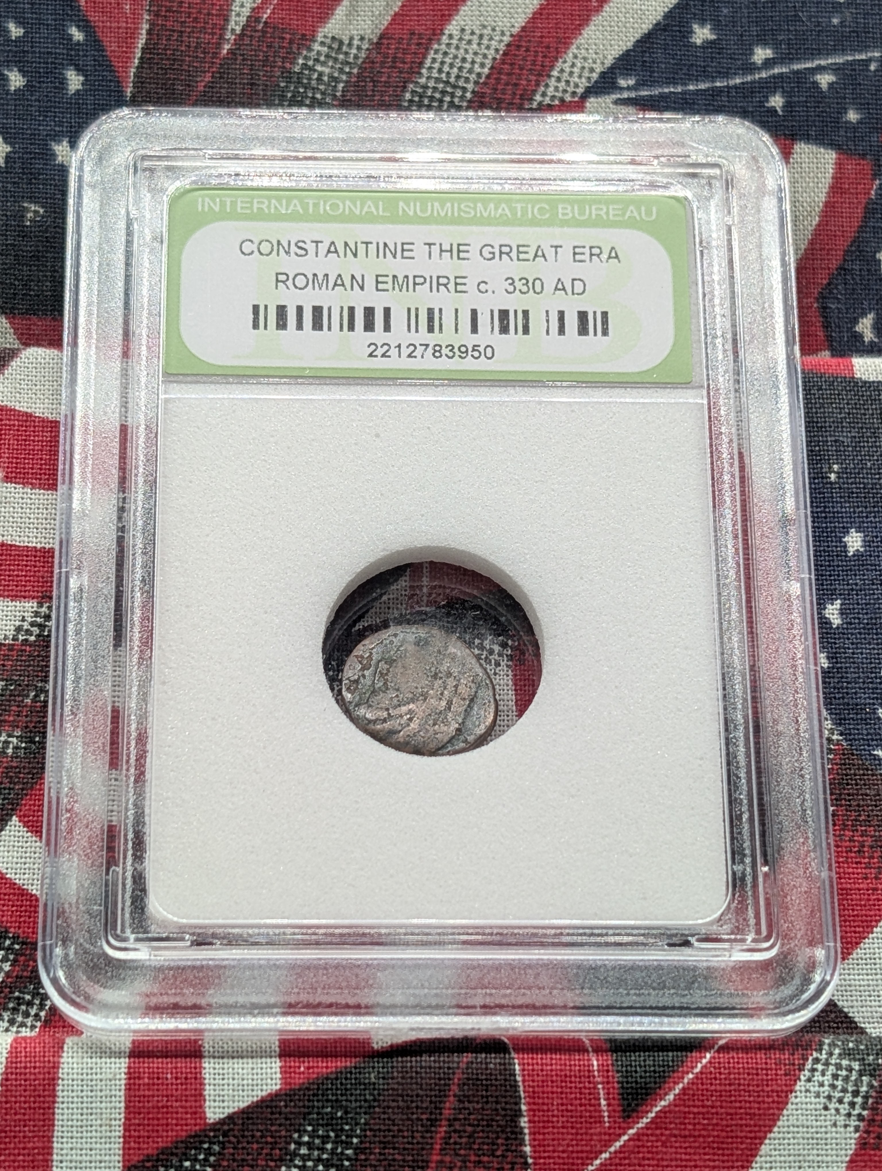 c. 330 AD Constantine the Great Era Roman Empire Coin - Slabbed International Numismatic Bureau