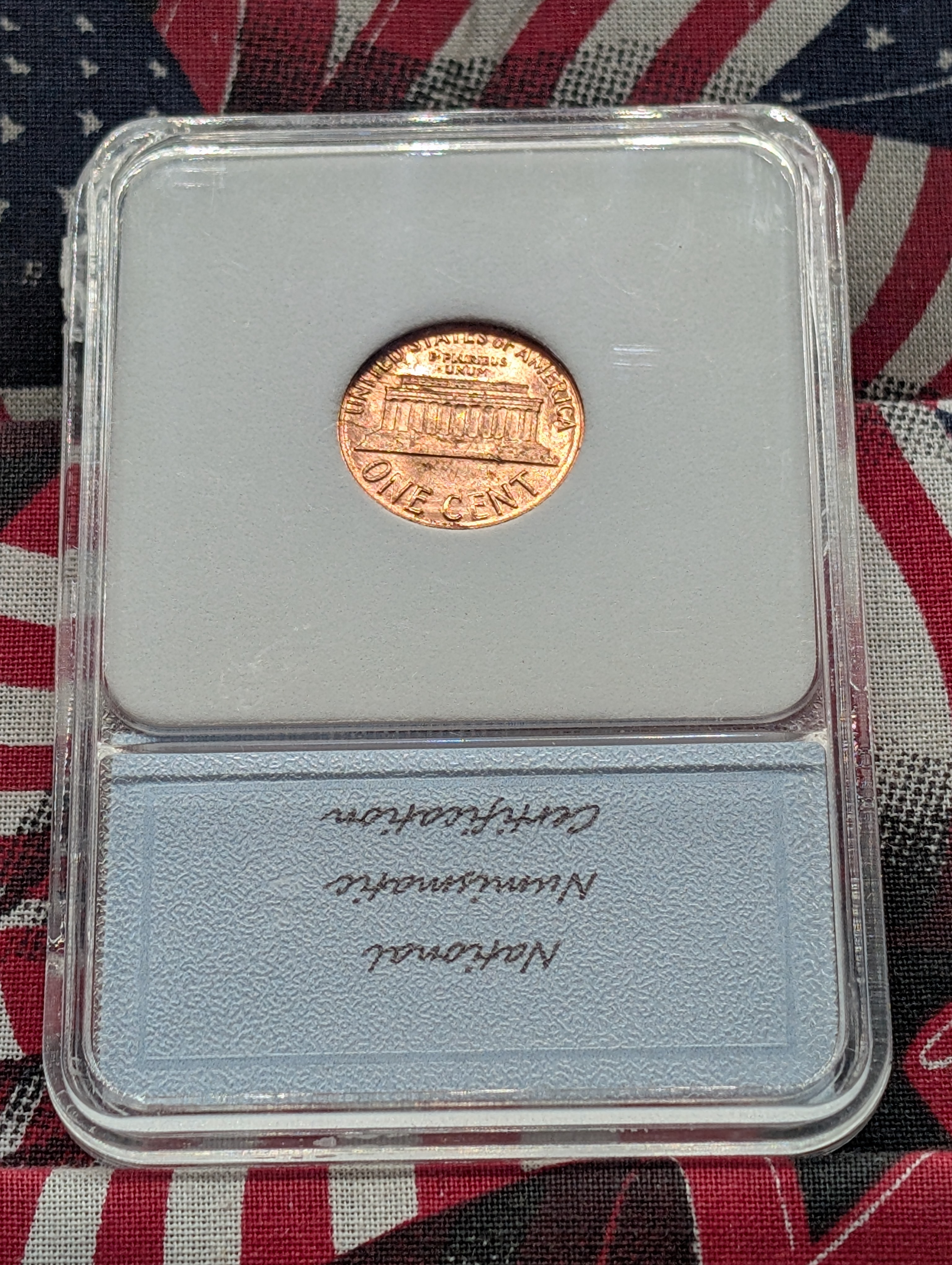 1962-P Lincoln Memorial Cent - NNC Cert. MS67+RED