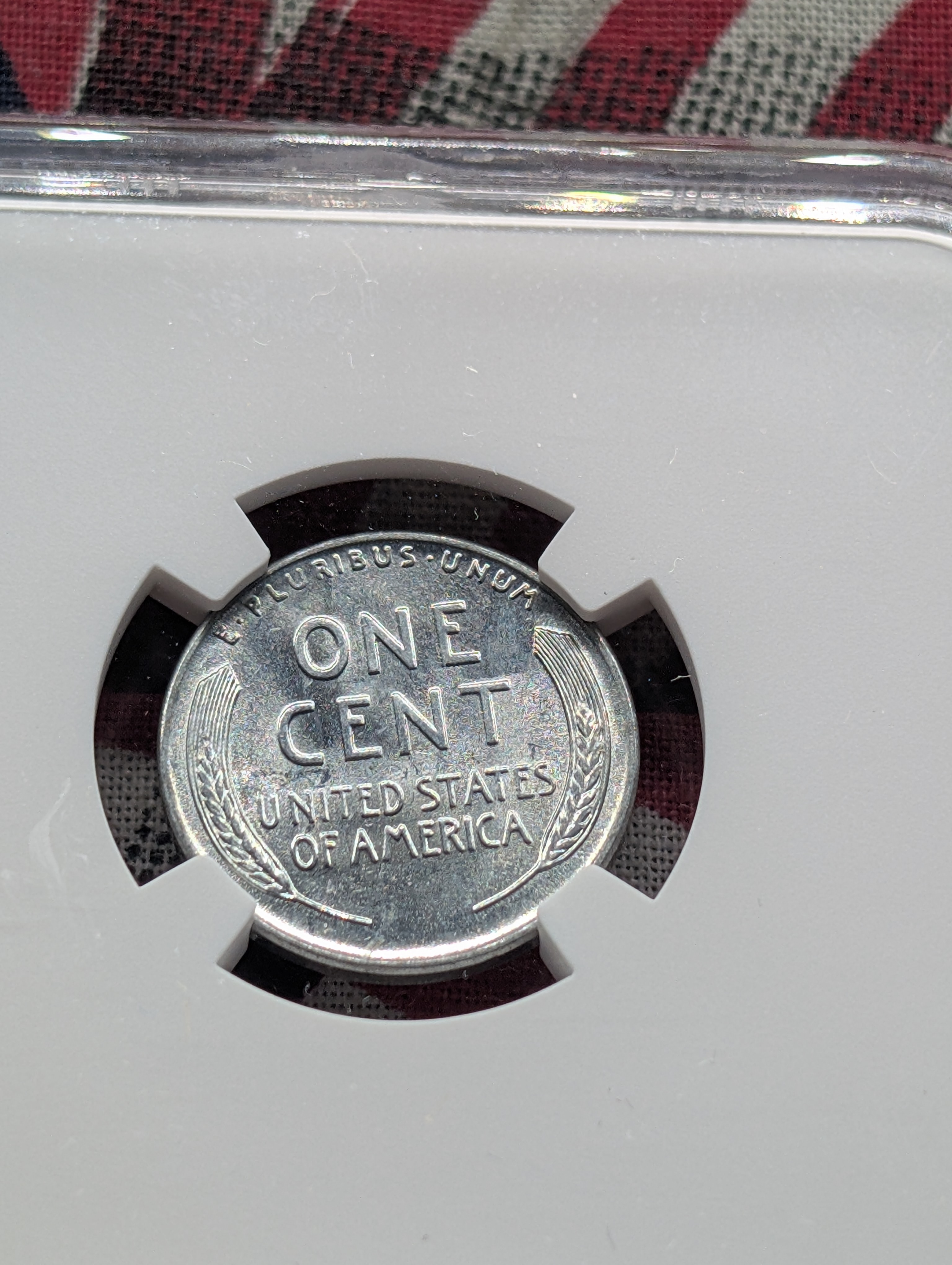 1943-P Lincoln Steel Wheat Cent - NGC MS66