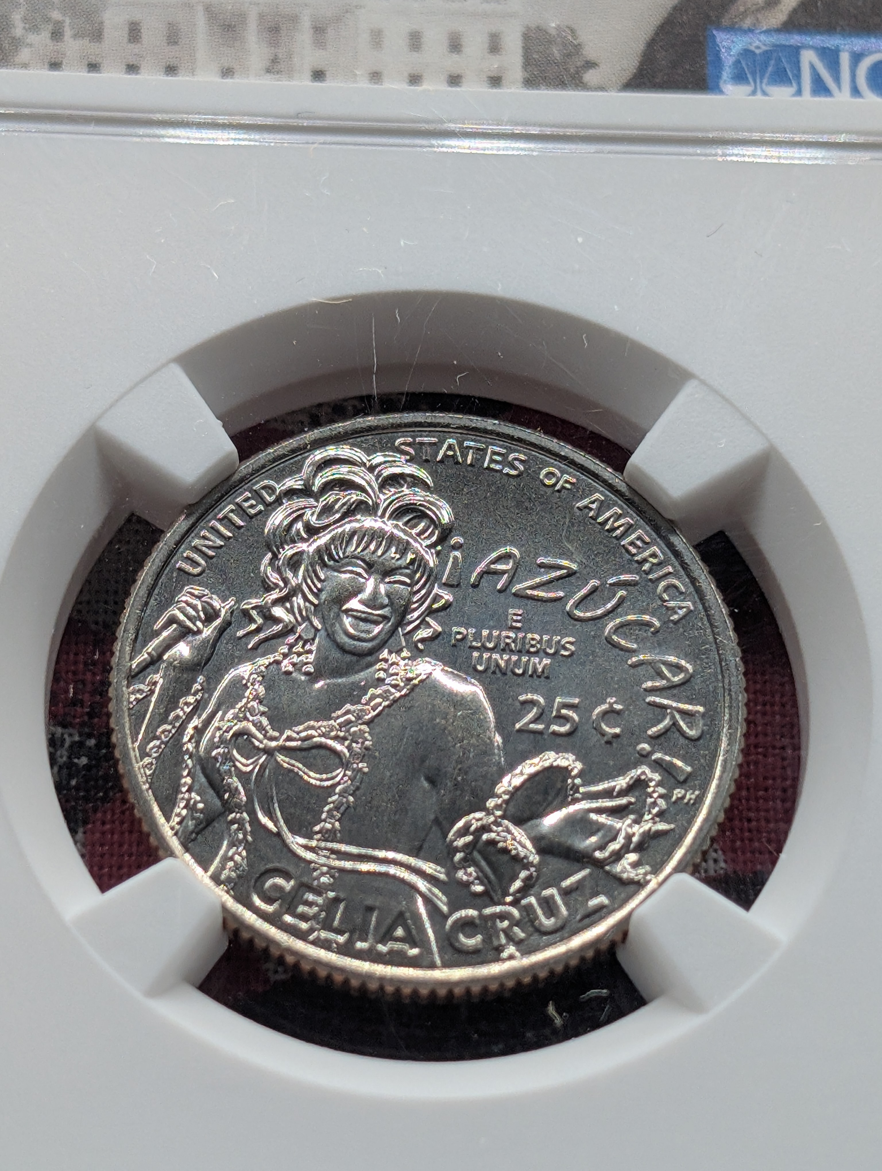 2024-D Celia Cruz Quarter - NGC MS67 - Early Release