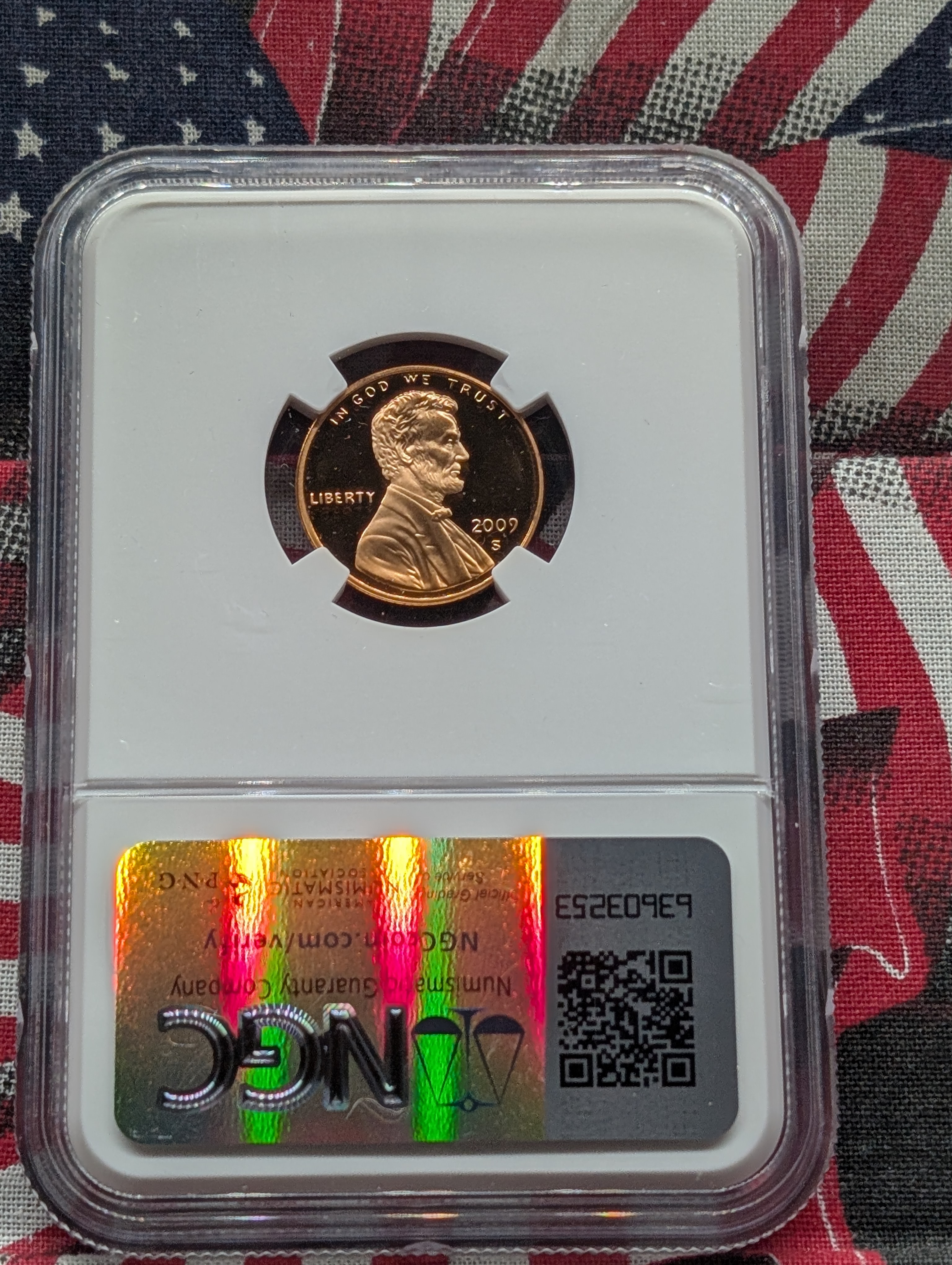 2009-S PROOF Bronze Professional Life Cent - NGC PF69 RD ULTRA CAMEO