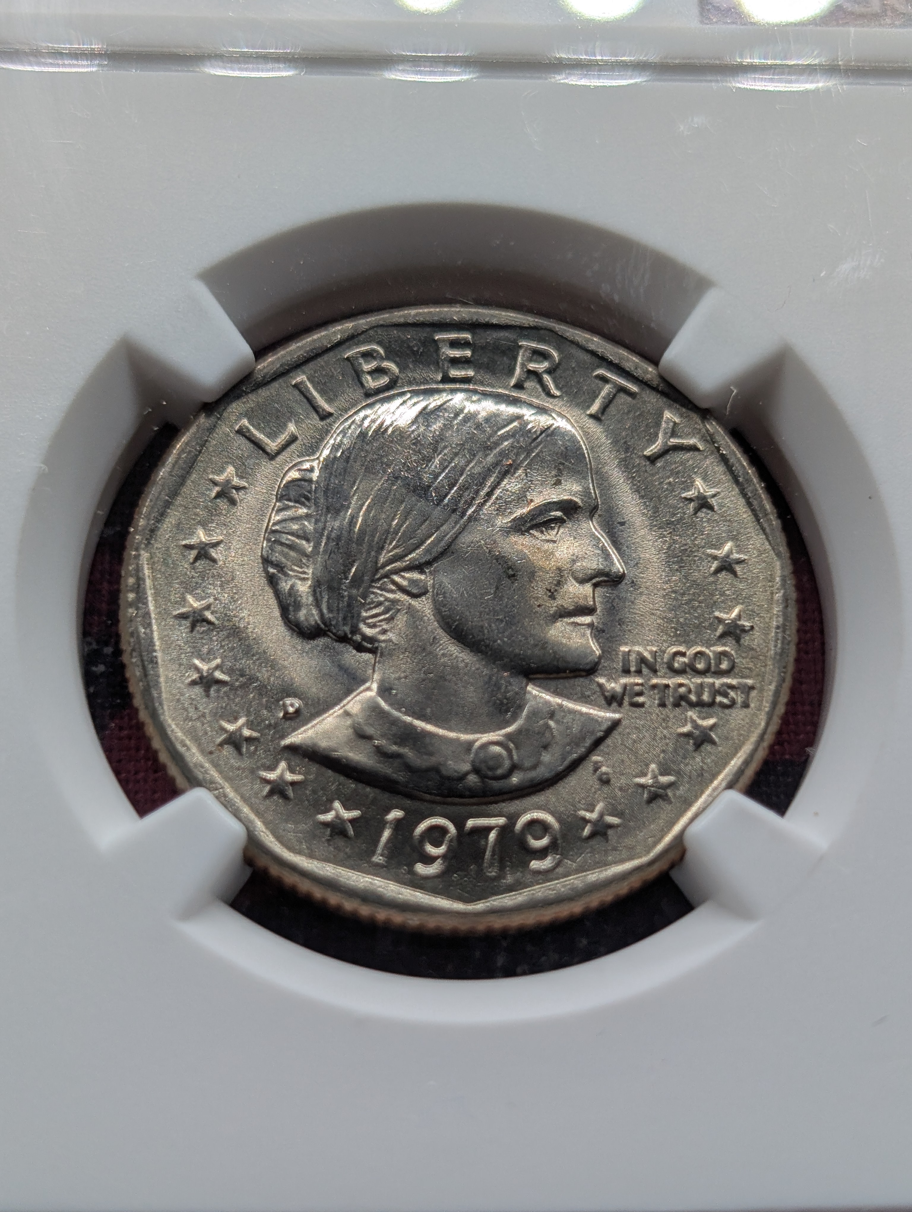 1979-D Susan B. Anthony Dollar - NGC MS66