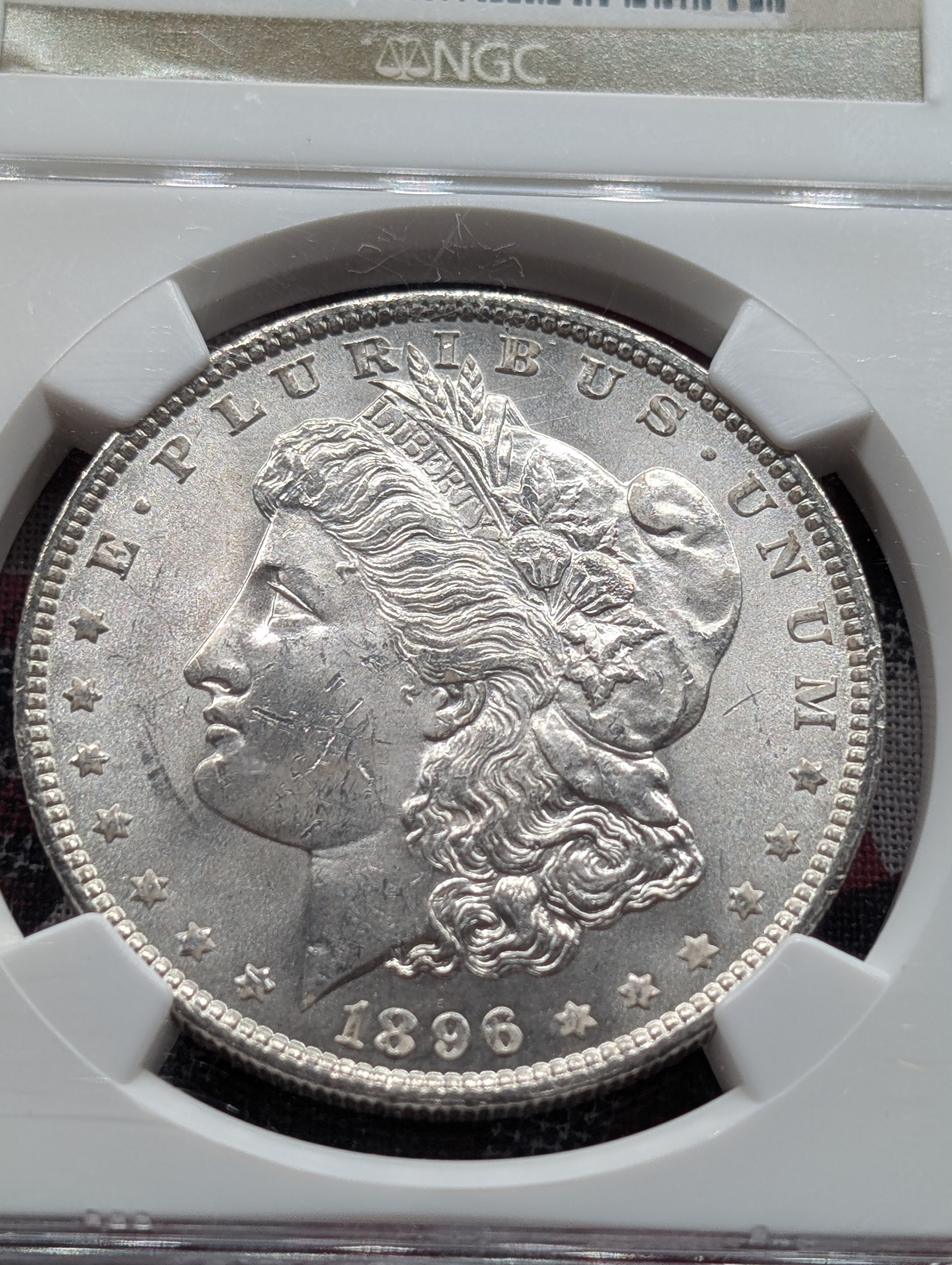 1896 Morgan Silver Dollar - NGC MS63