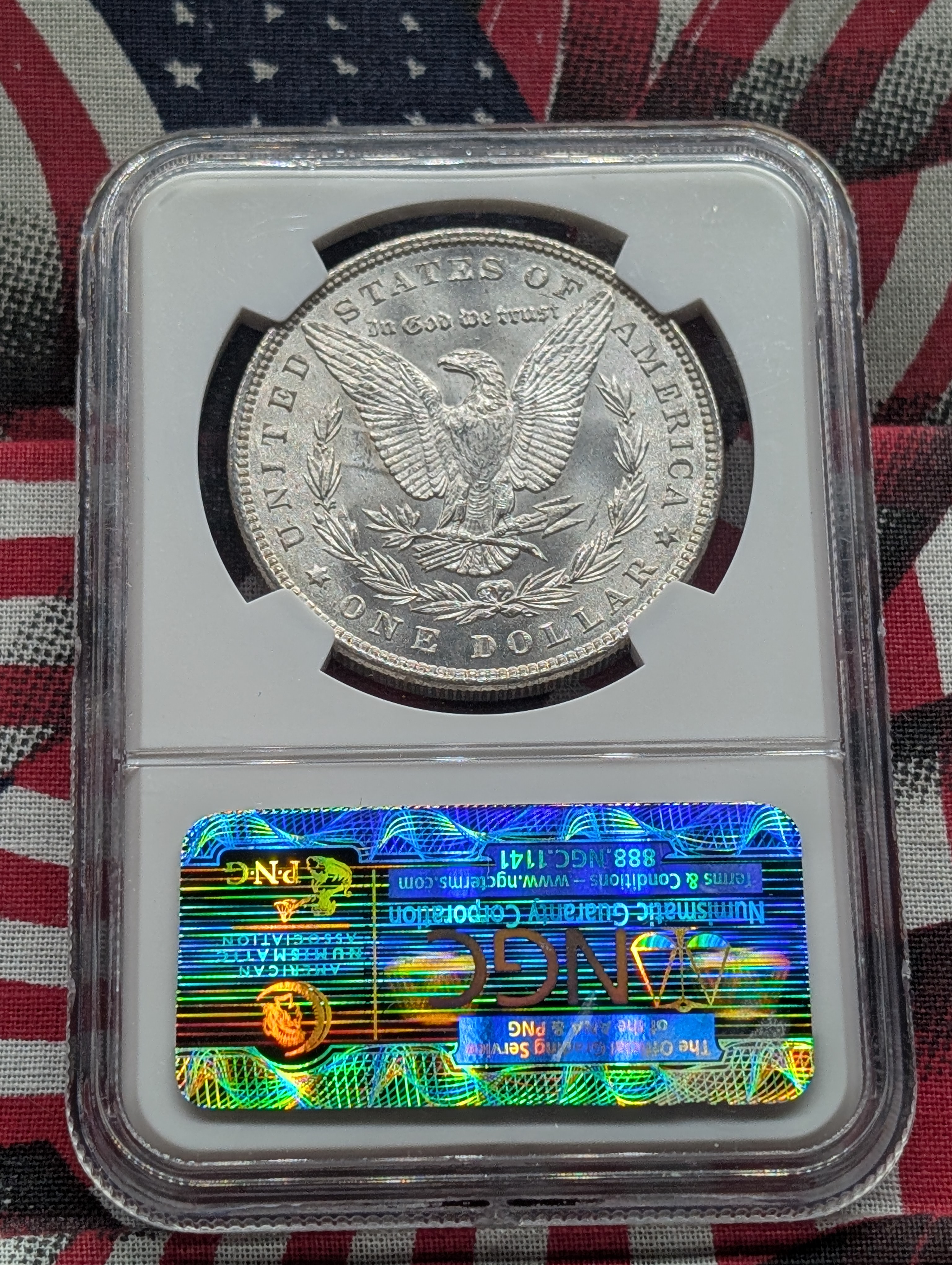 1896 Morgan Silver Dollar - NGC MS63