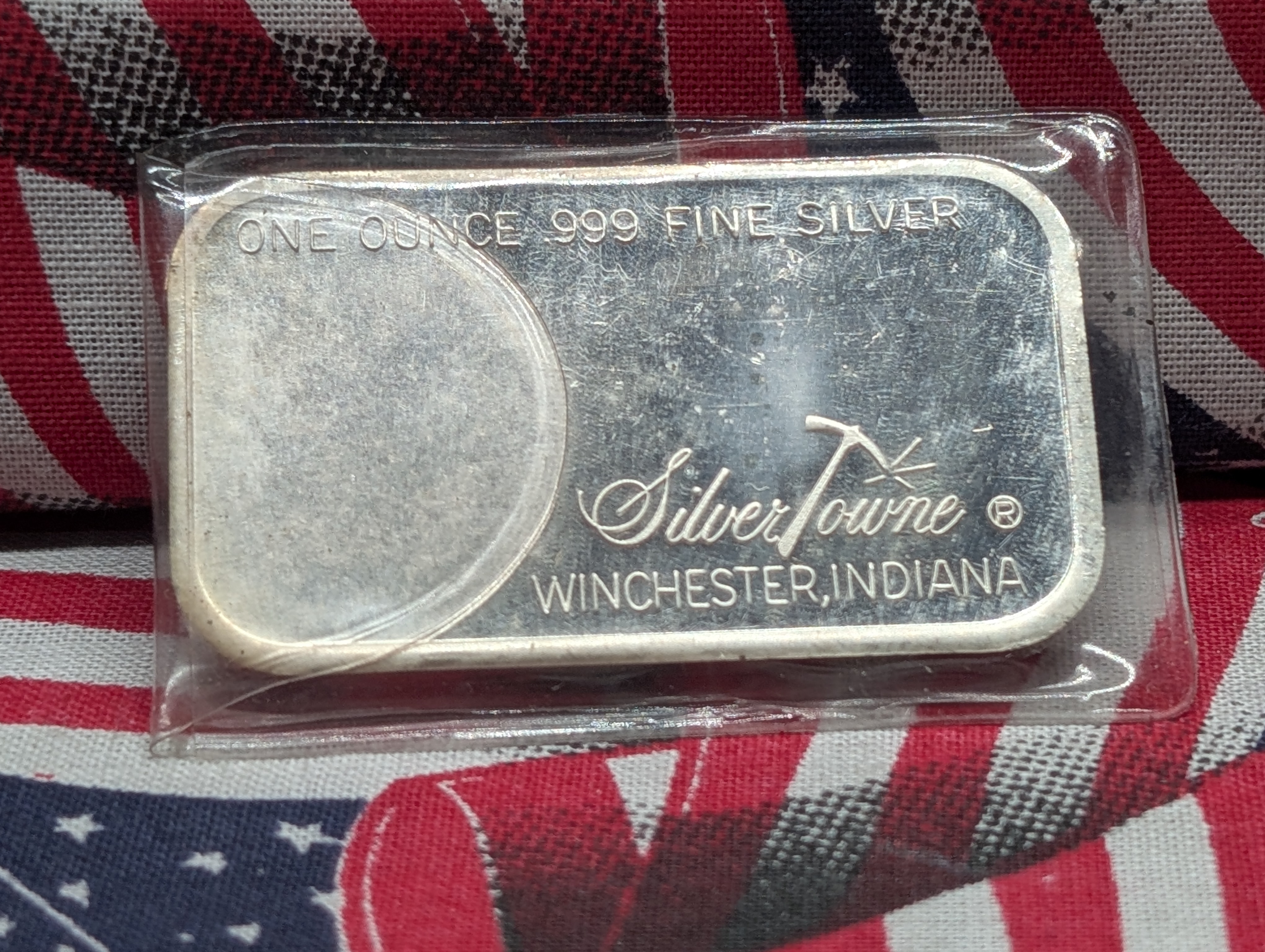 1 Oz. .999 FINE SILVER Indian Headdress - Dream Catcher Designed Art Bar
