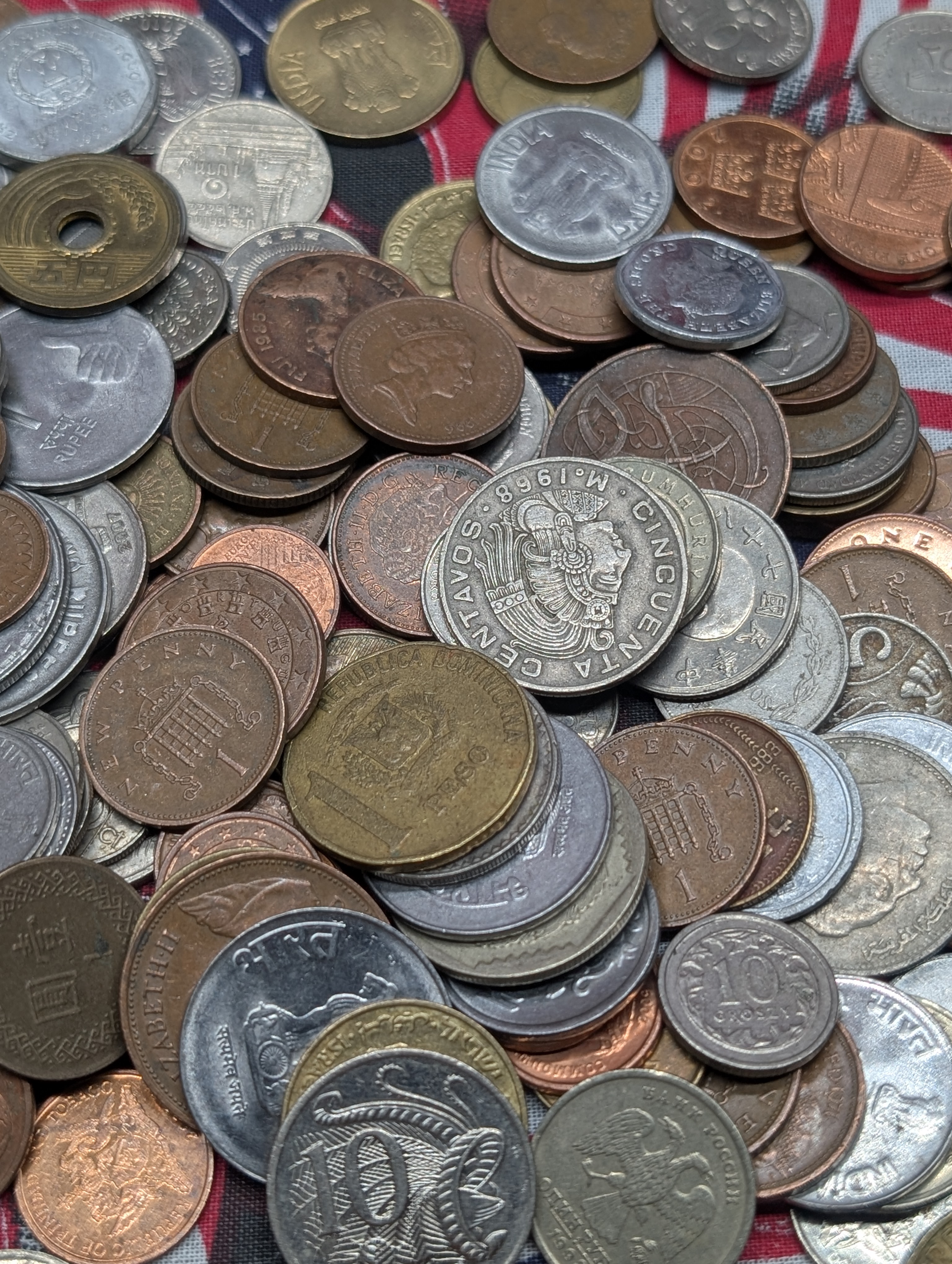 1.4 Lbs. of Various Vintage & Modern World Coins