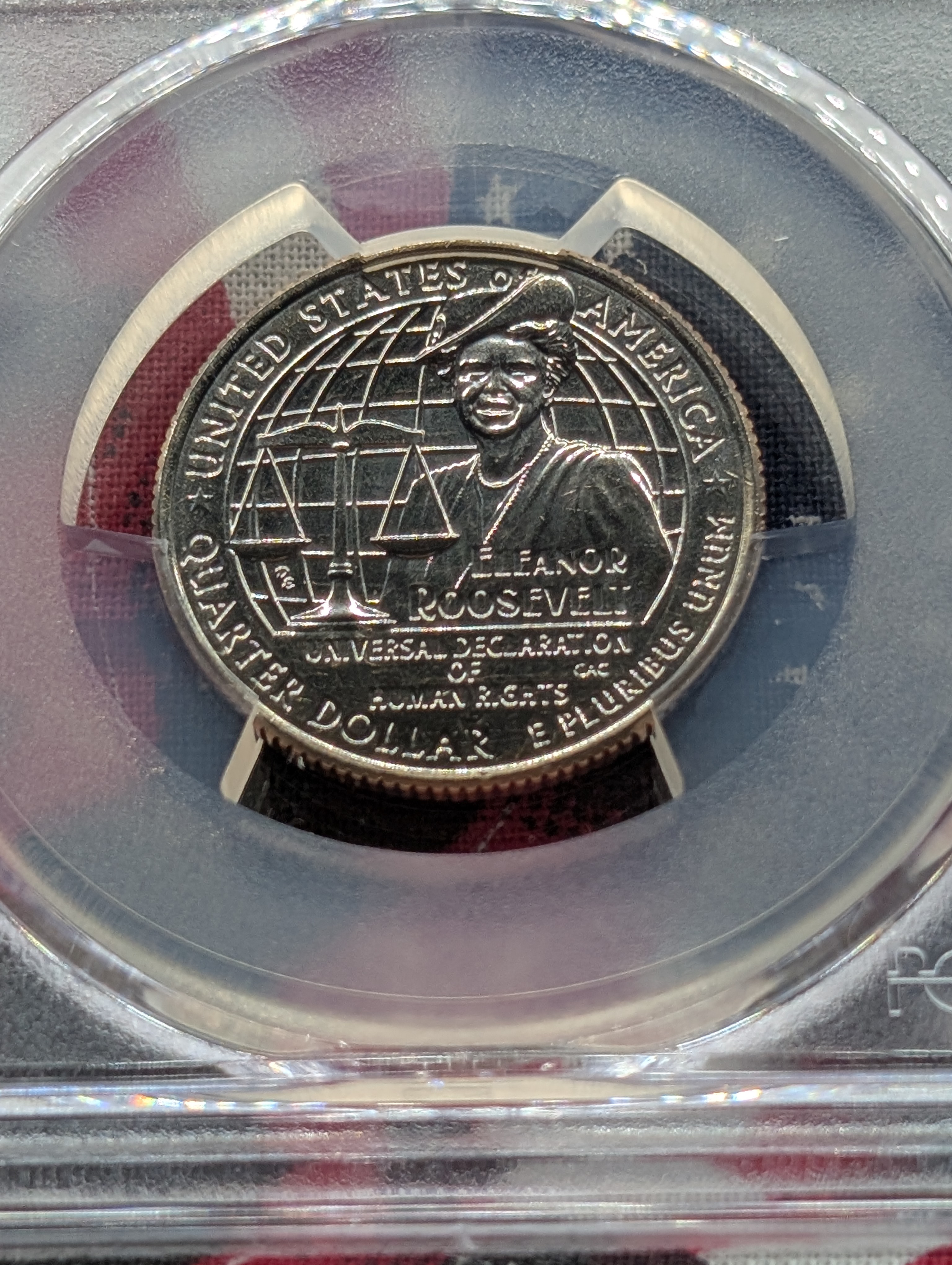 2023-D Eleanor Roosevelt Quarter - PCGS MS67 - Advanced Release
