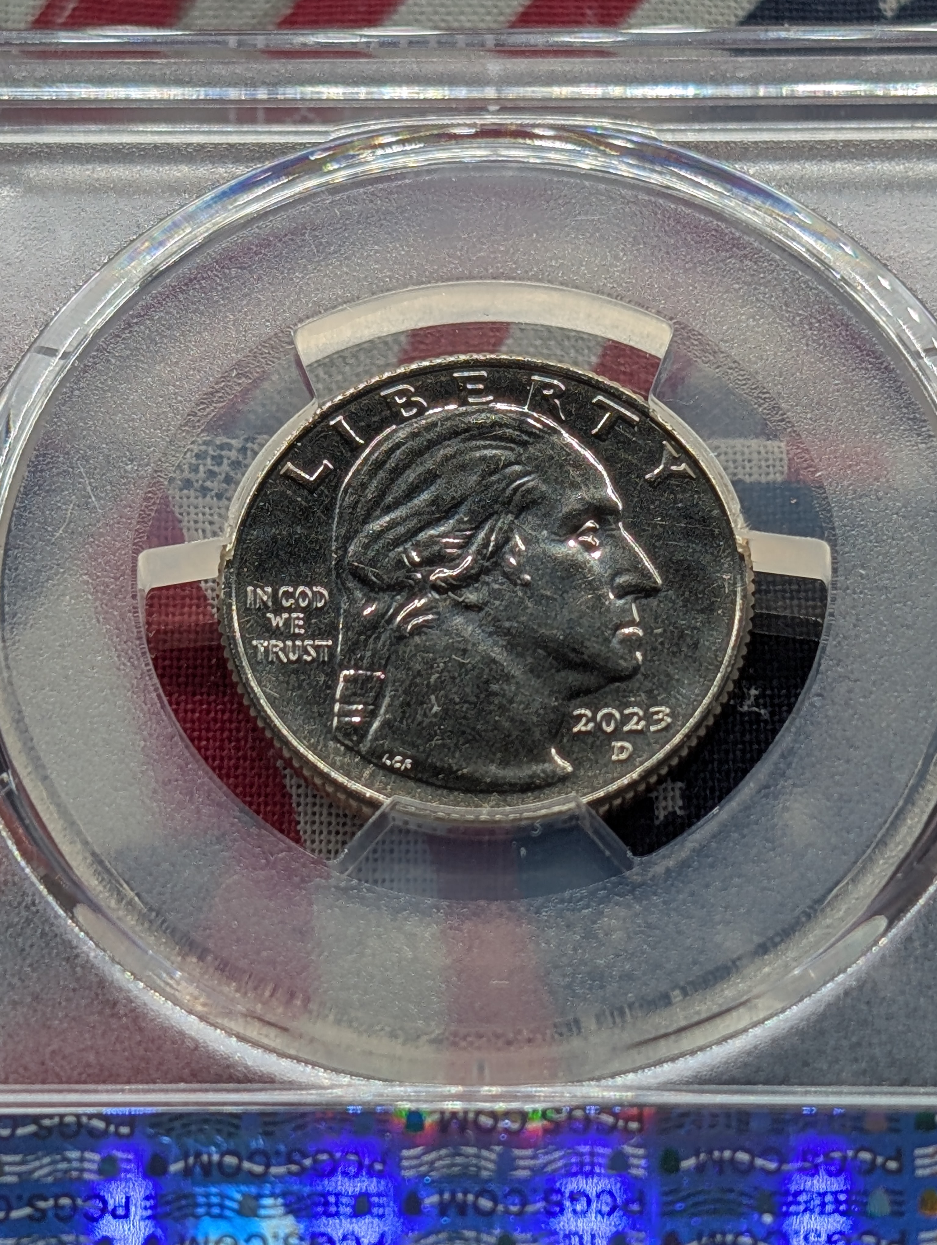 2023-D Eleanor Roosevelt Quarter - PCGS MS67 - Advanced Release
