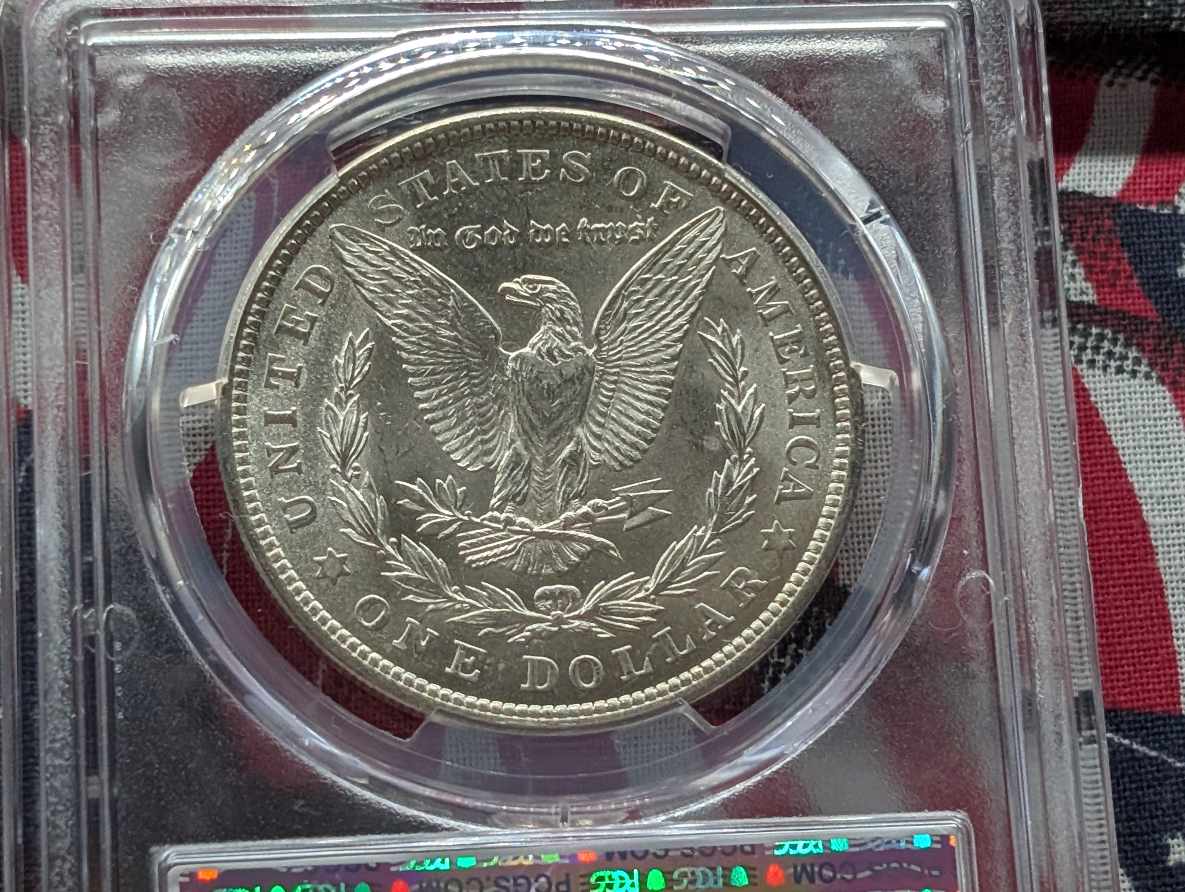 1921 Morgan Silver Dollar - PCGS MS61