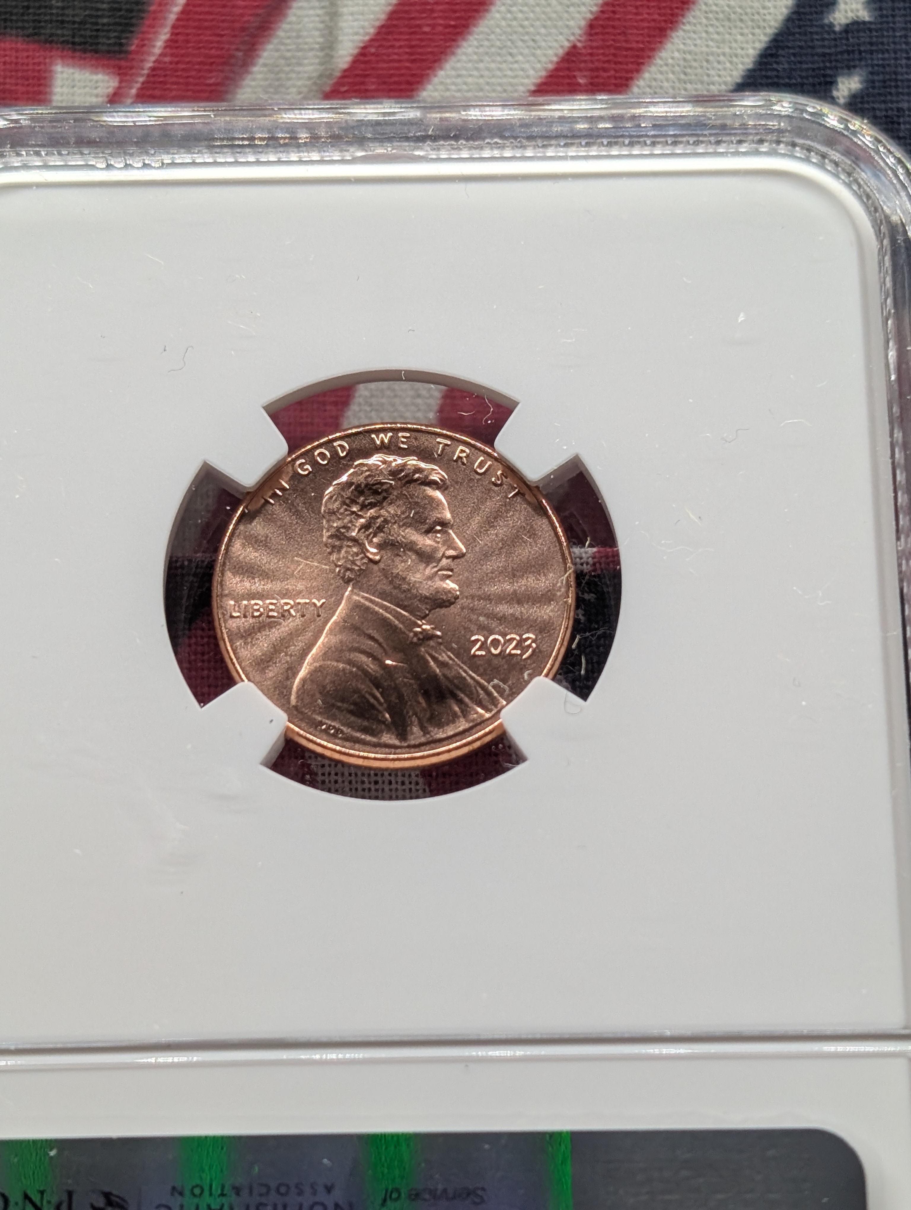2023-P Lincoln Shield Cent - NGC MS68 RD - Early Release