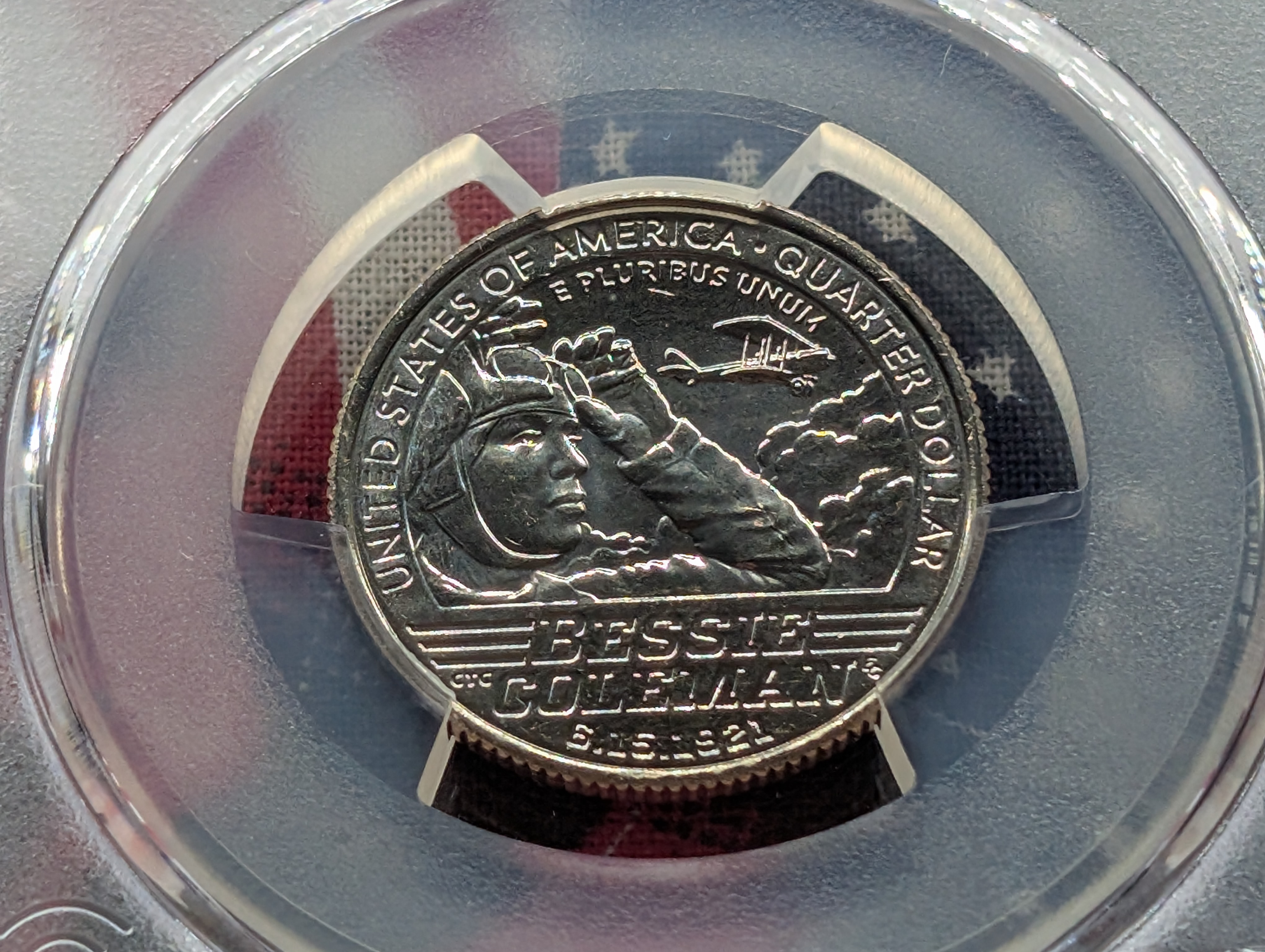 2023-D Bessie Coleman Quarter - PCGS MS67 - Advanced Release