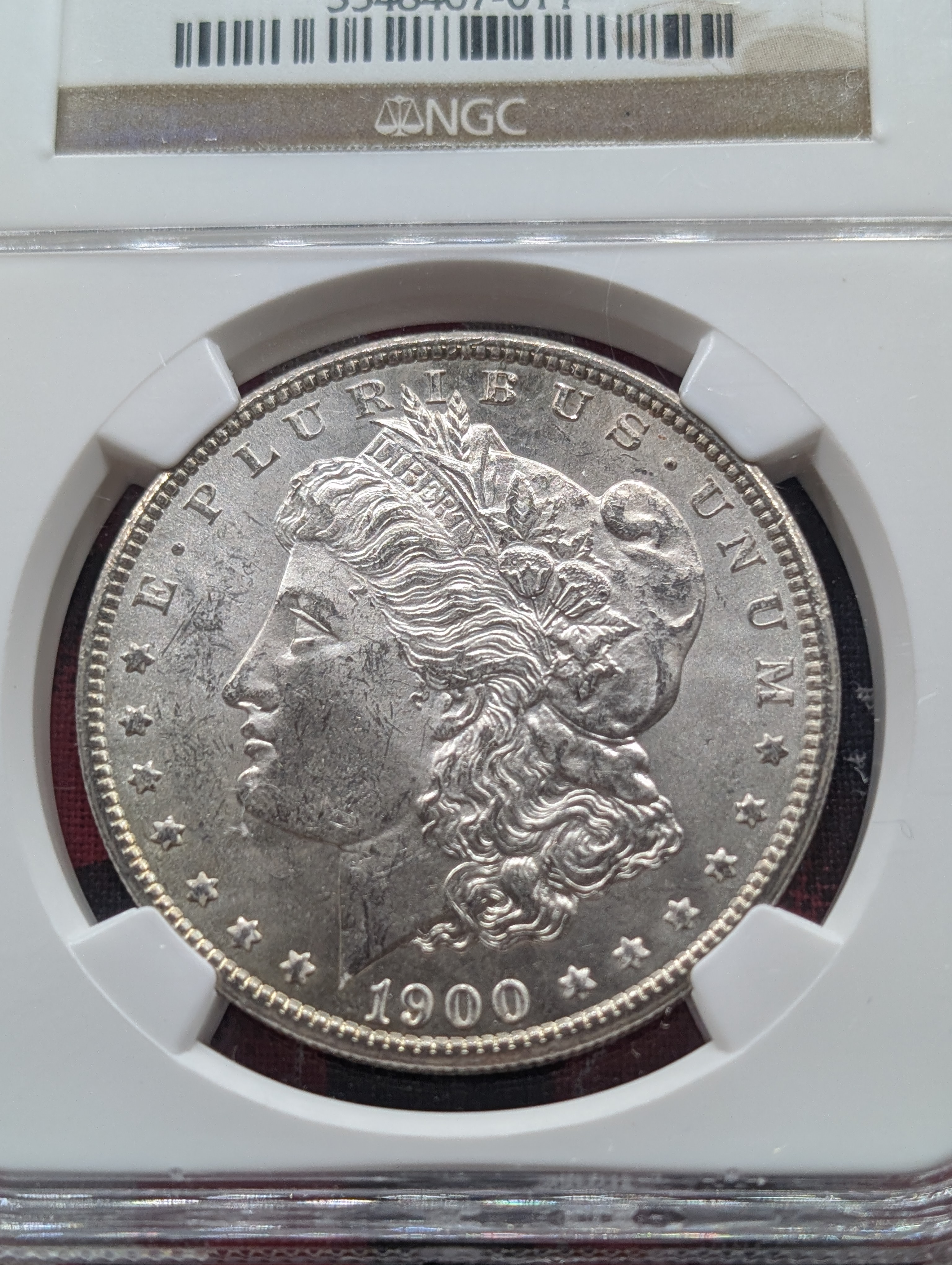 1900 Morgan Silver Dollar - NGC MS63