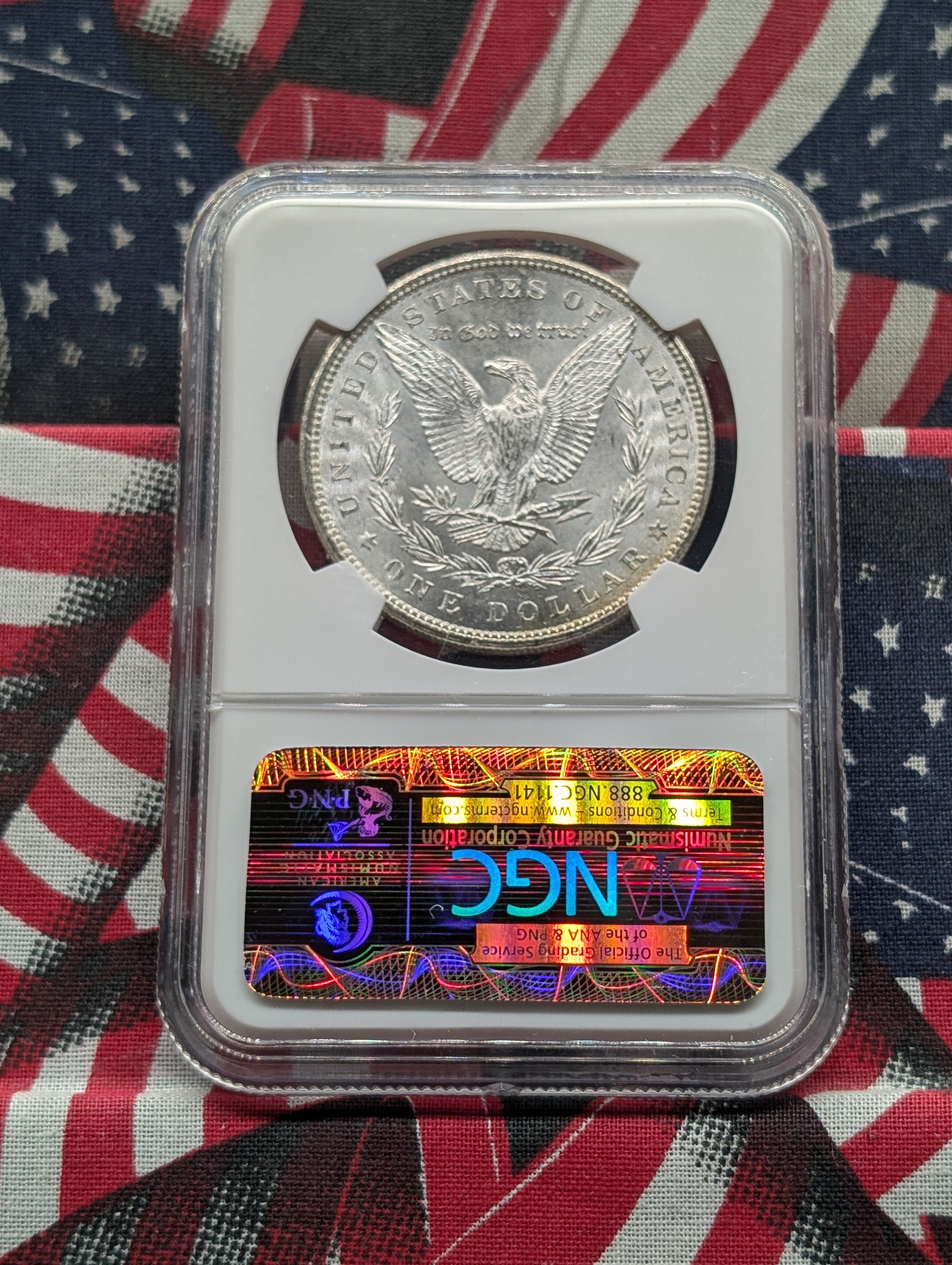 1900 Morgan Silver Dollar - NGC MS63